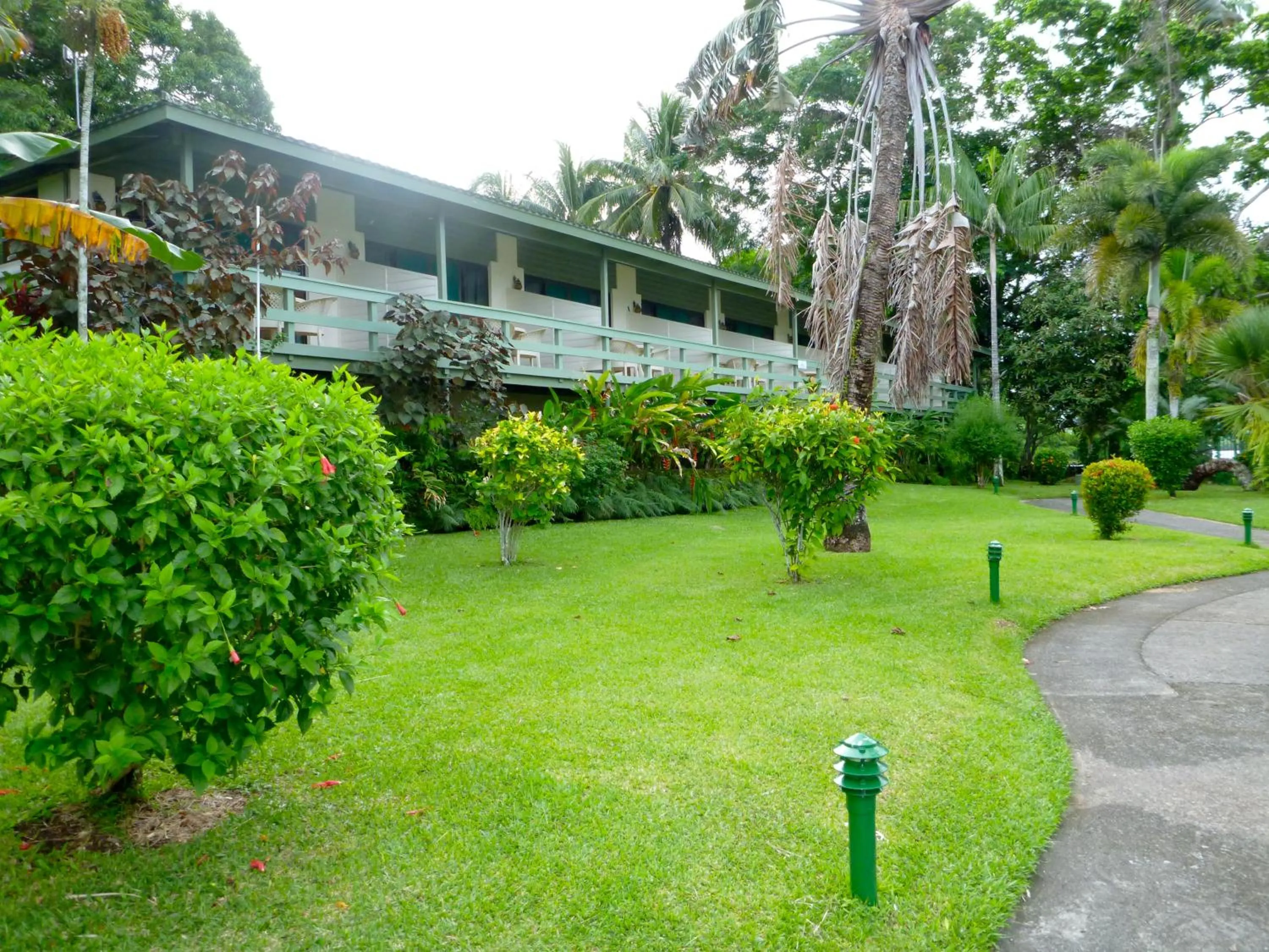 Facade/entrance in Madang Resort