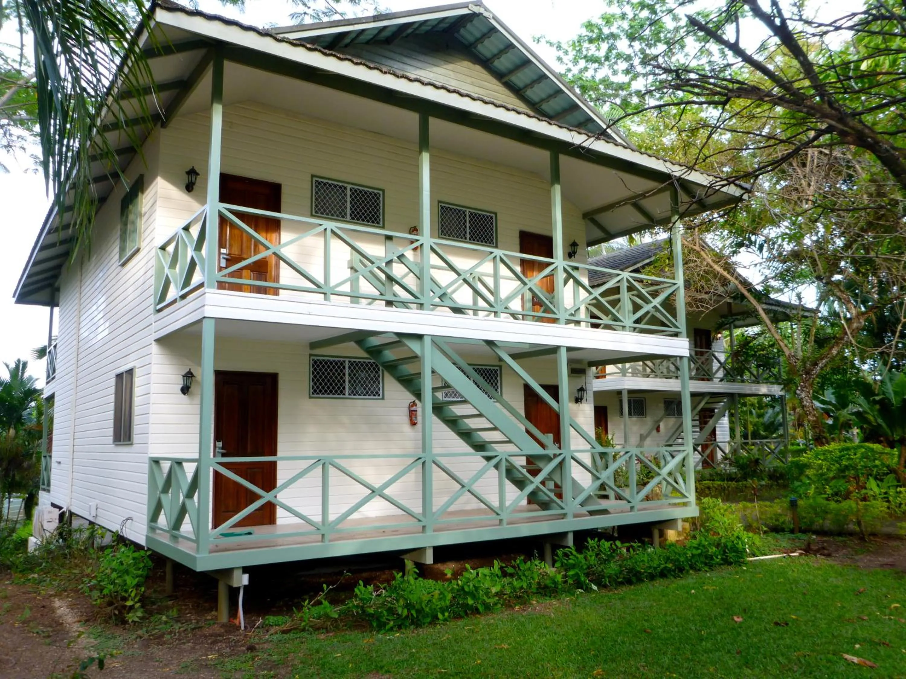 Facade/entrance in Madang Resort