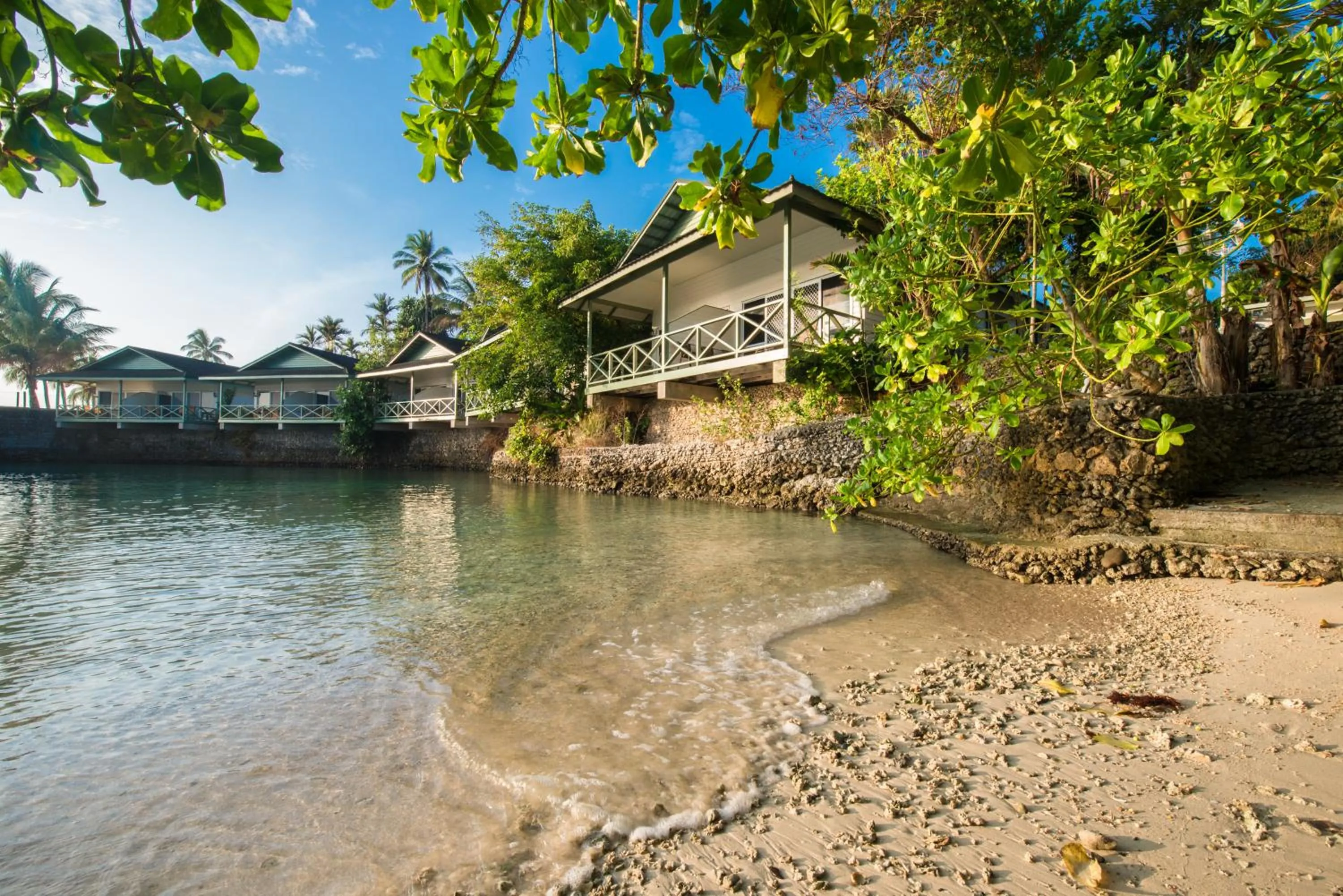 Beach in Madang Resort