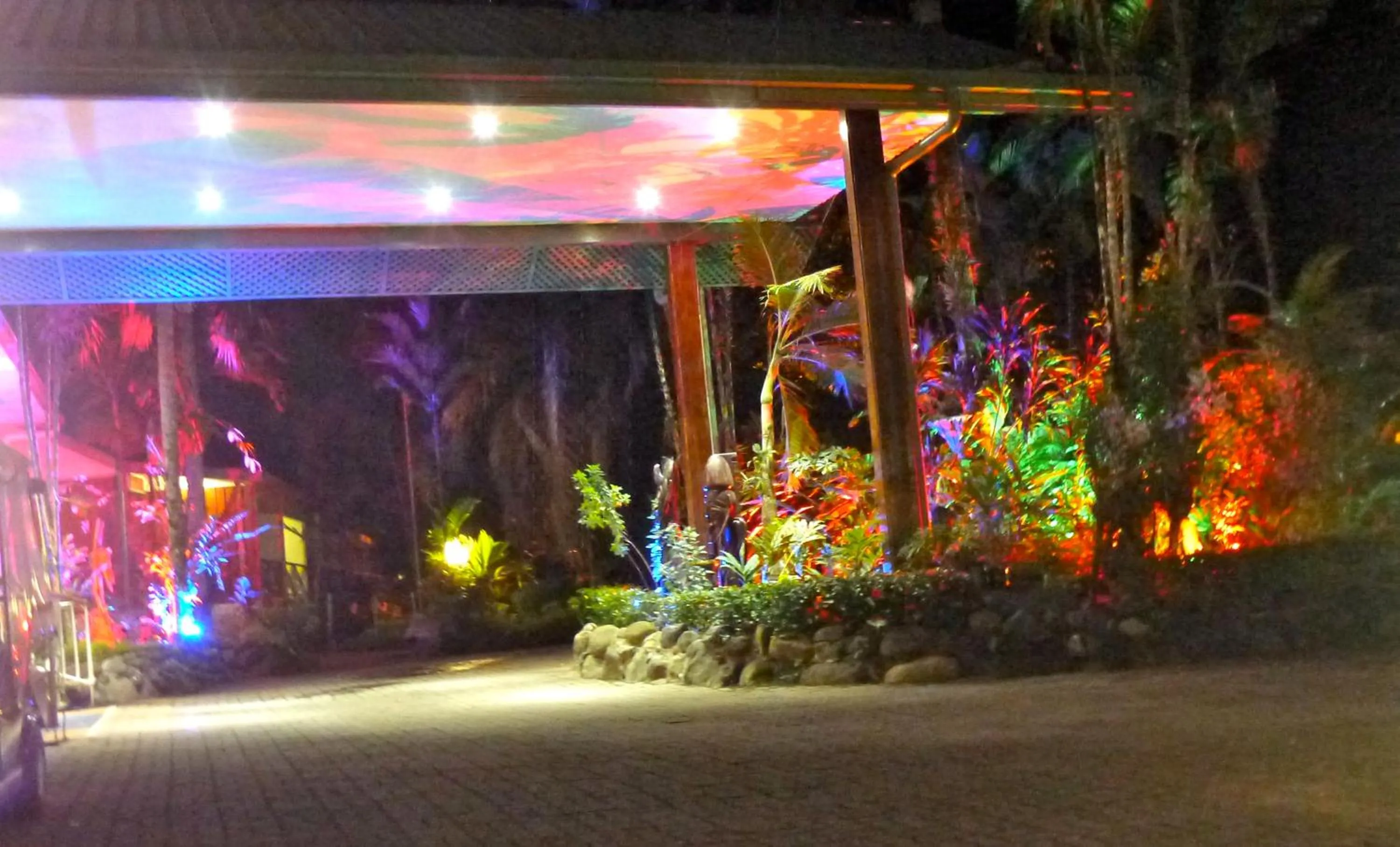 Facade/entrance in Madang Resort