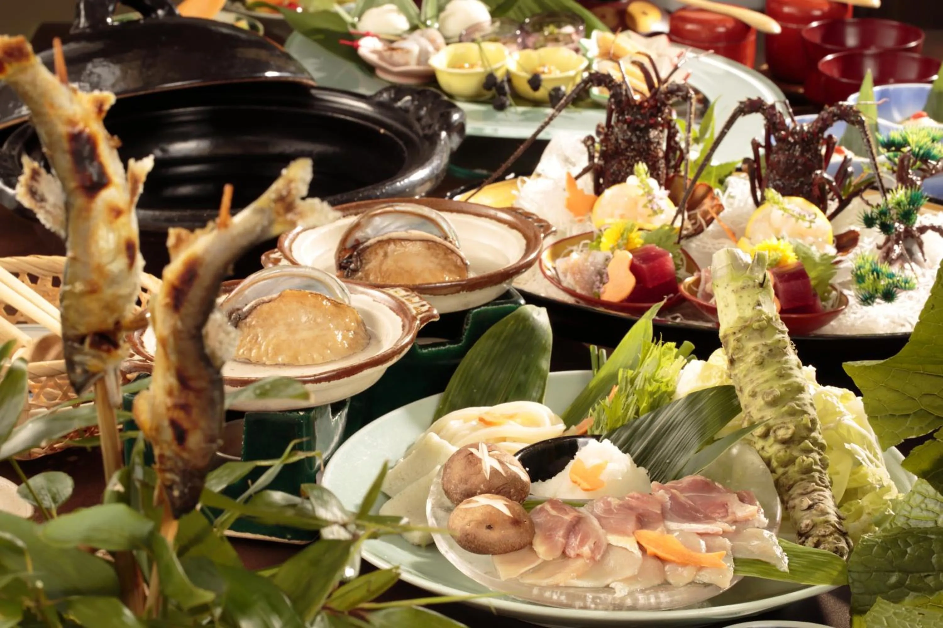 Food close-up in Shirakabe