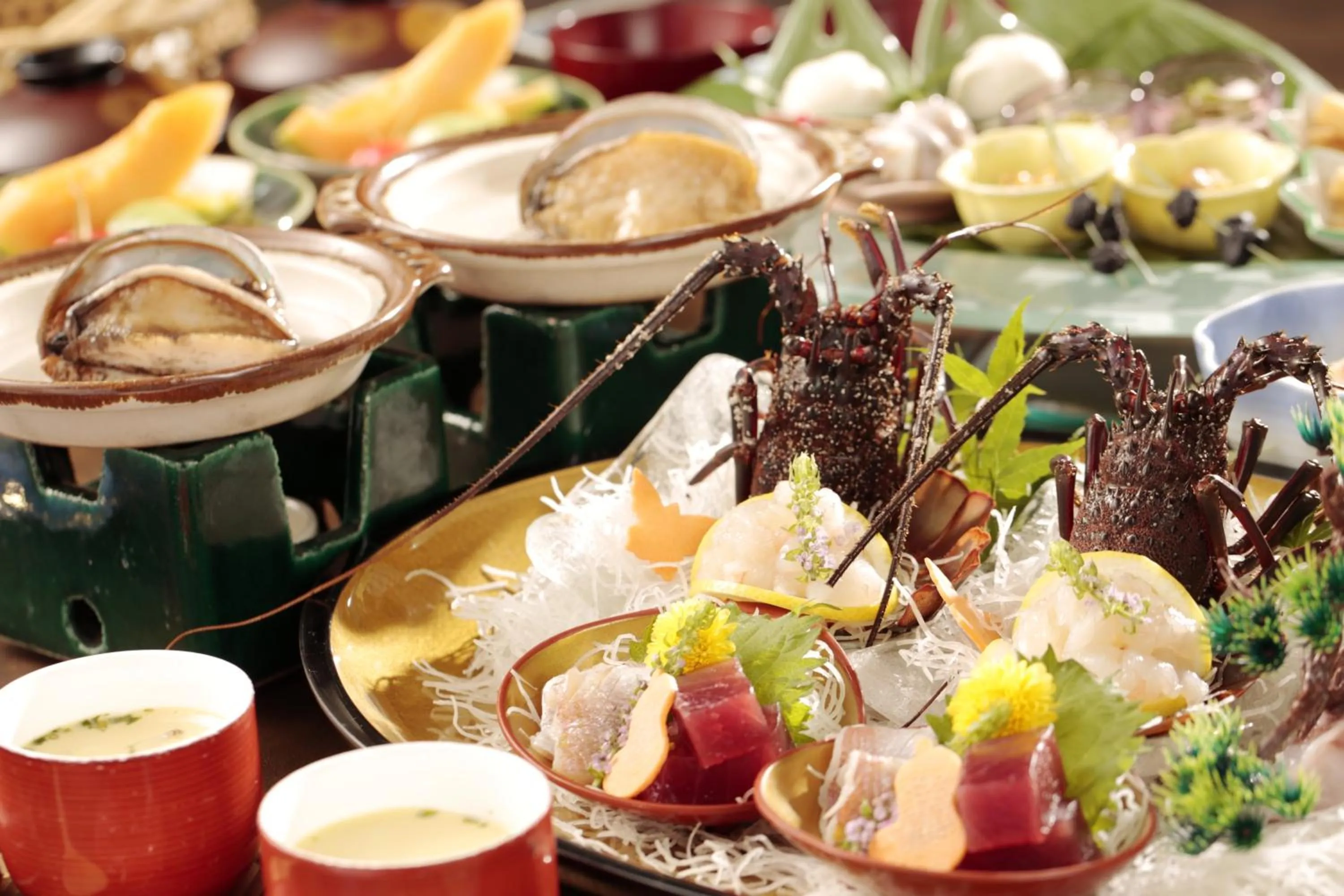 Food close-up in Shirakabe