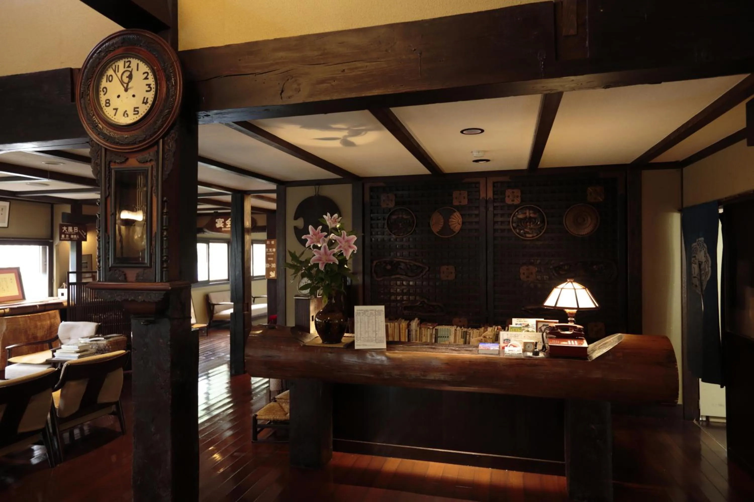 Lobby or reception in Shirakabe