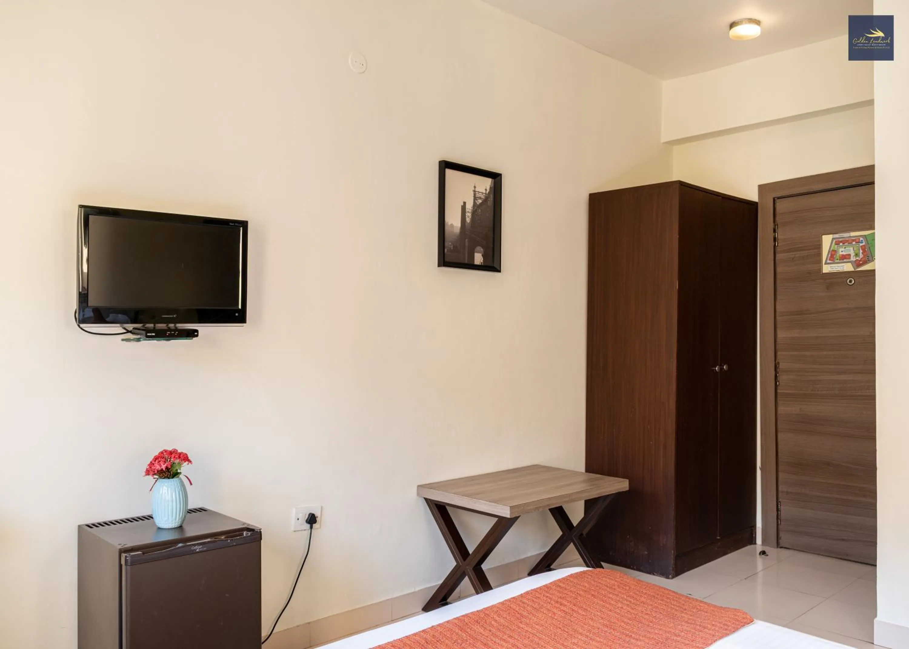 Bed in Golden Landmark Green Valley Beach Resort