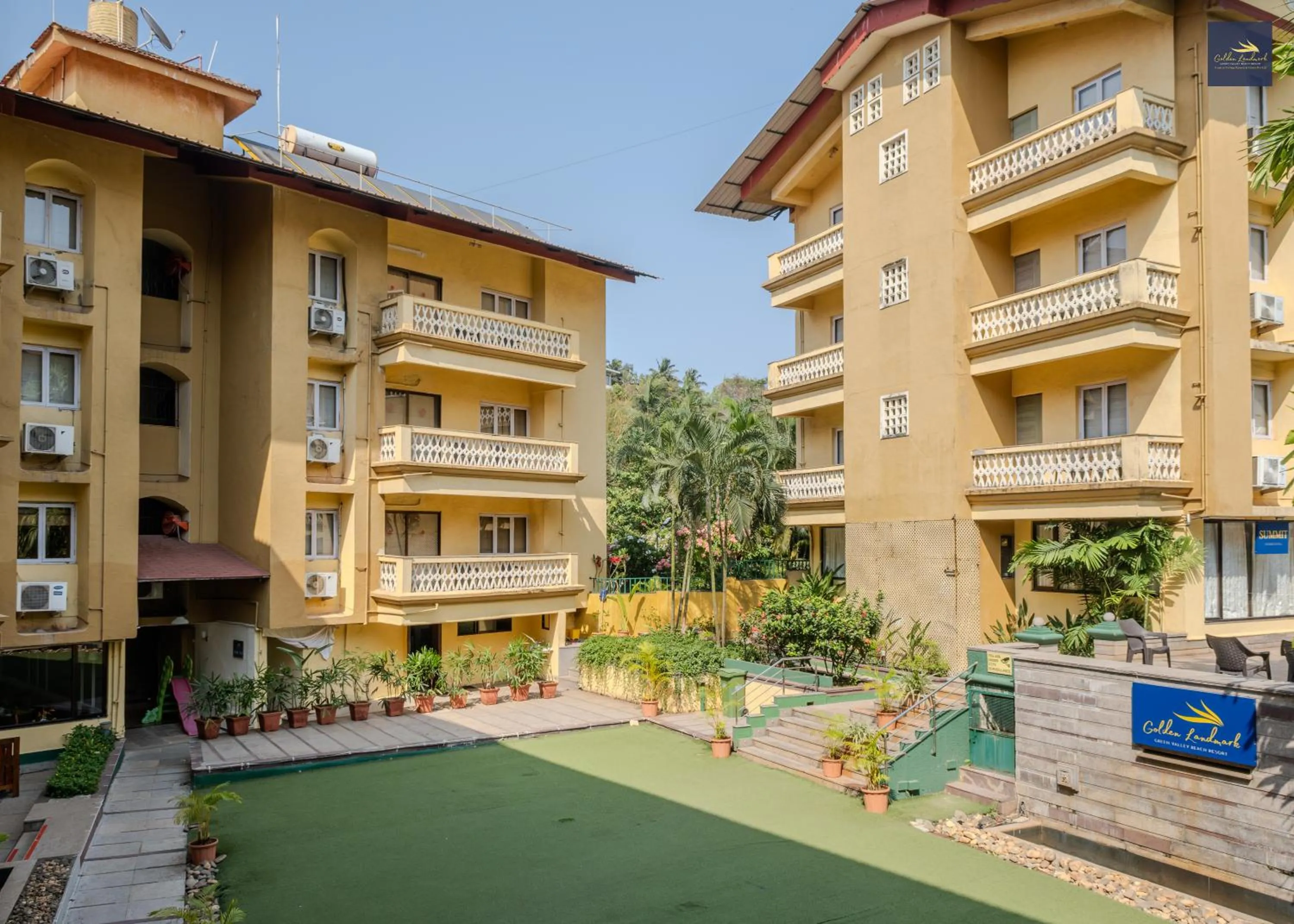 Balcony/Terrace in Golden Landmark Green Valley Beach Resort
