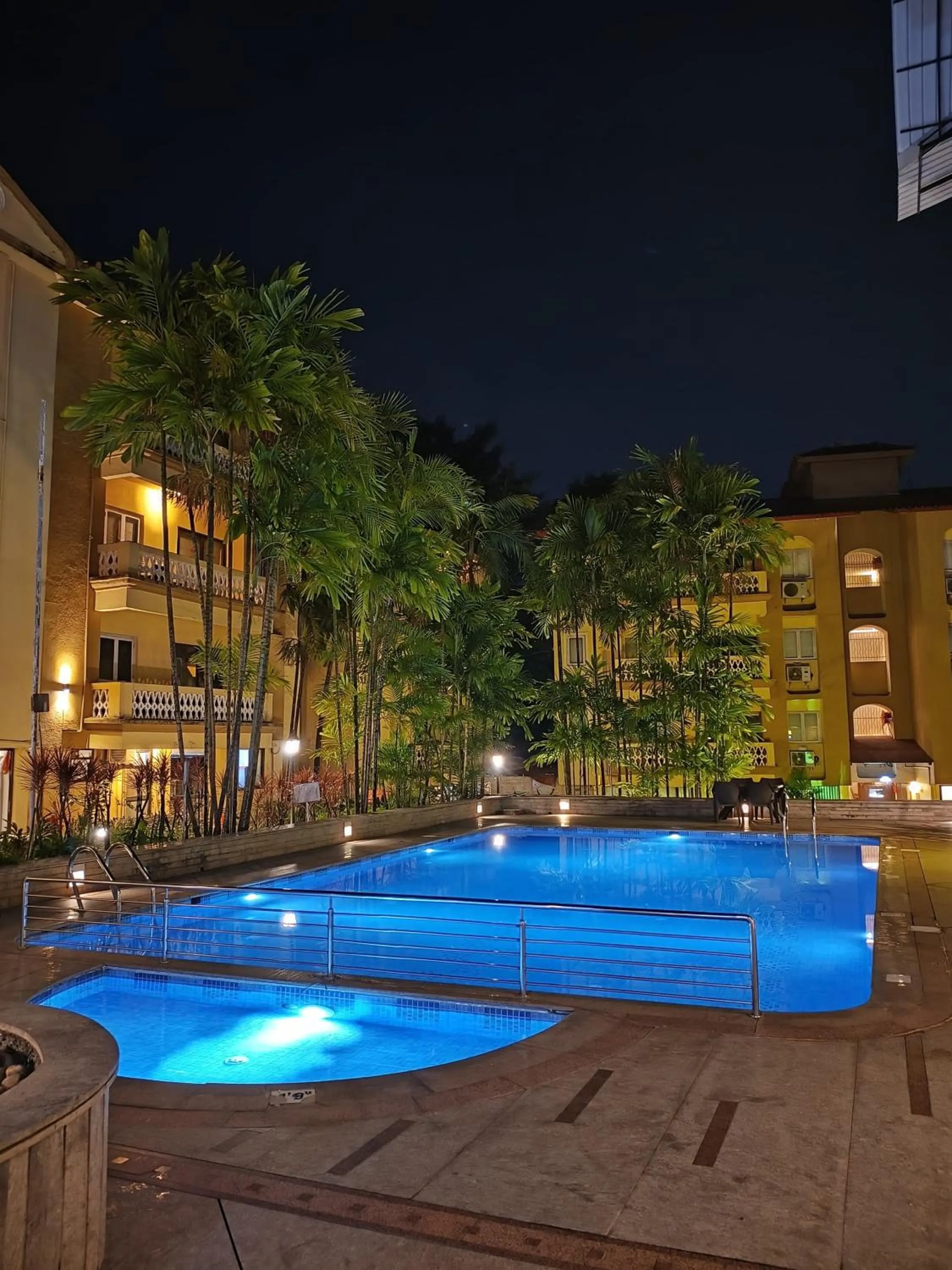 Night in Golden Landmark Green Valley Beach Resort