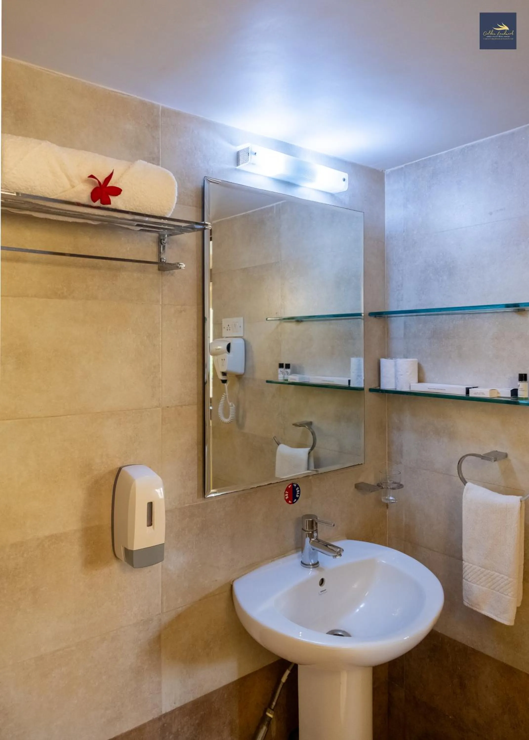 Bathroom in Golden Landmark Green Valley Beach Resort