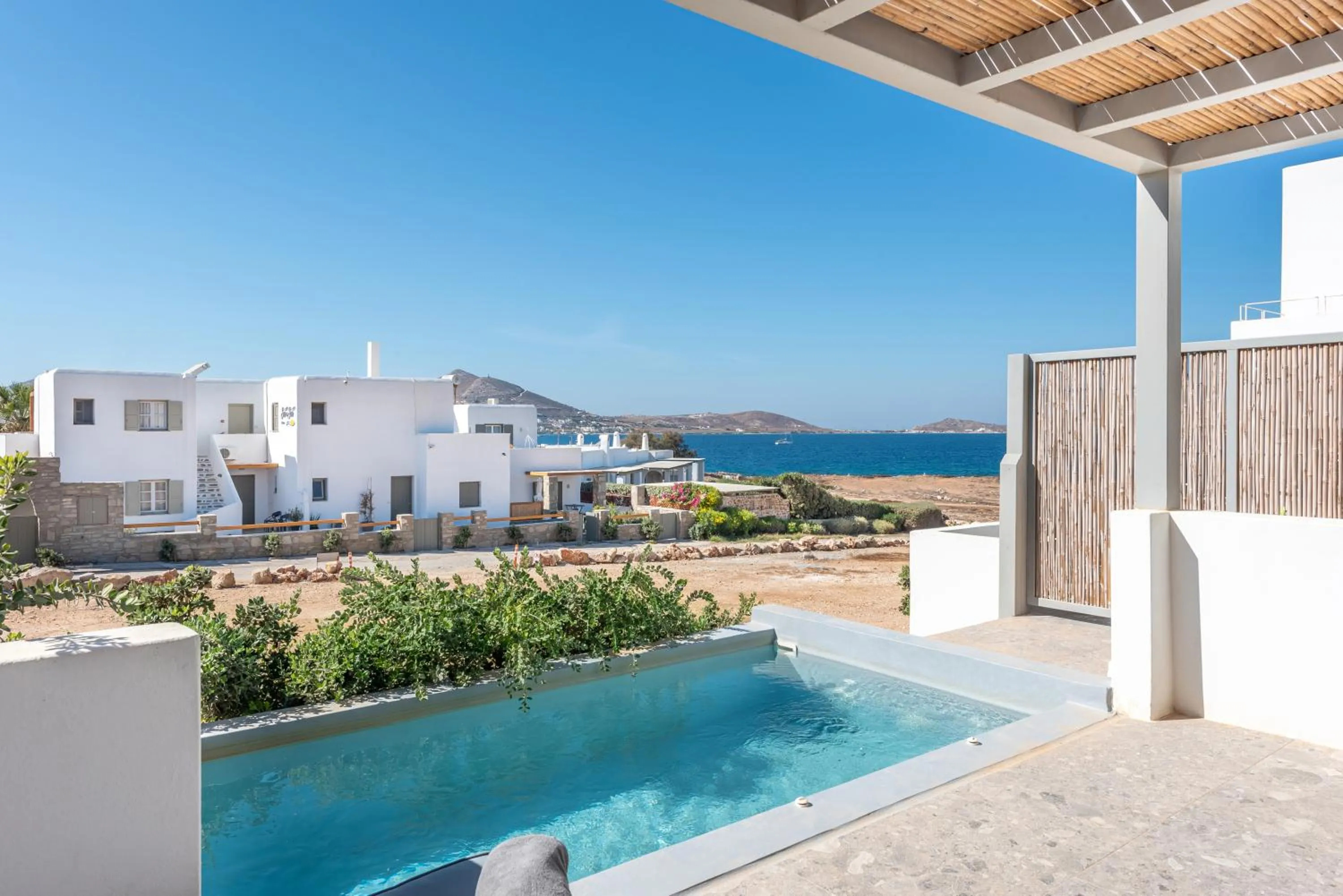 Balcony/Terrace in Paros Cape Suites