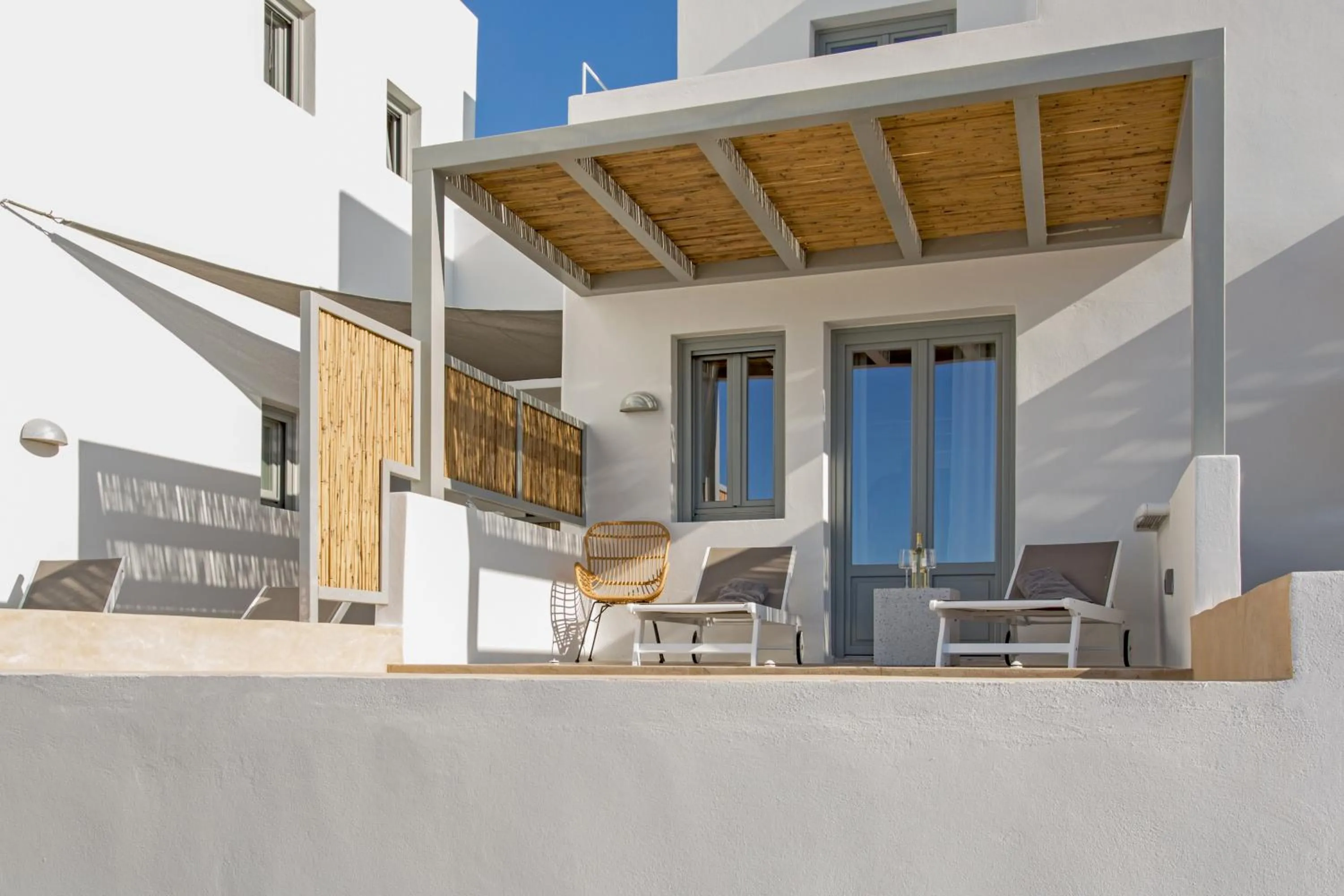Balcony/Terrace in Paros Cape Suites