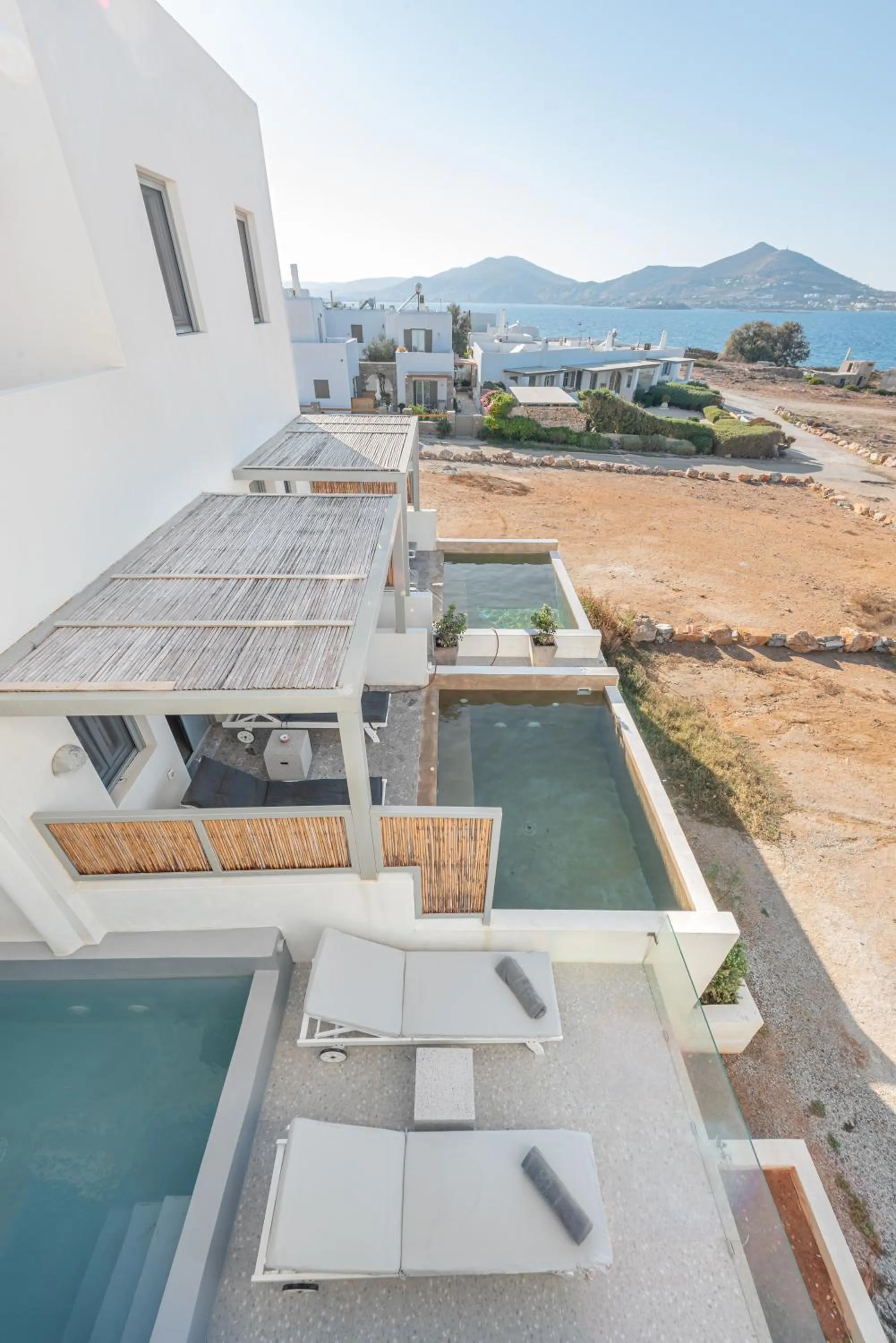 Balcony/Terrace in Paros Cape Suites