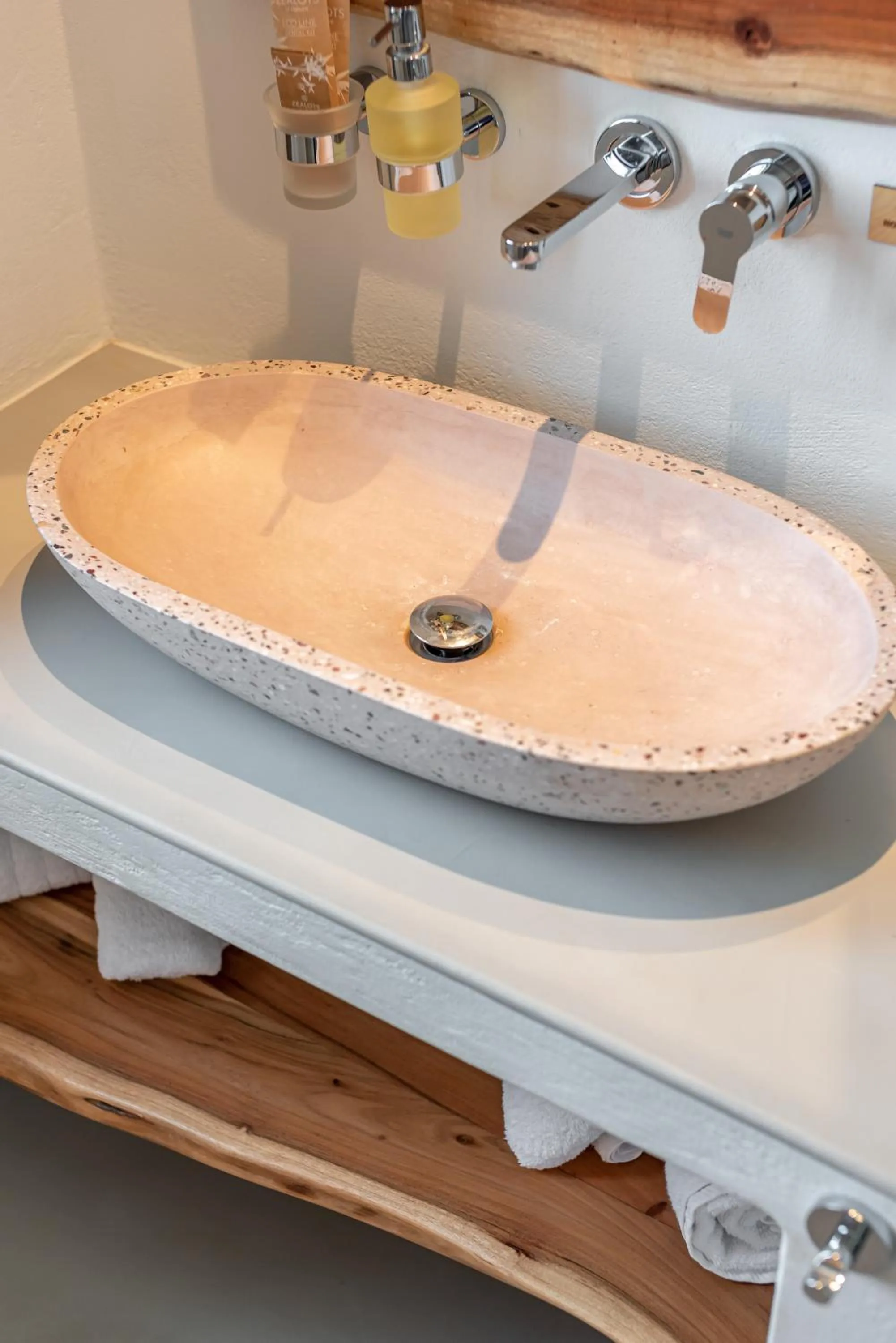 Bathroom in Paros Cape Suites