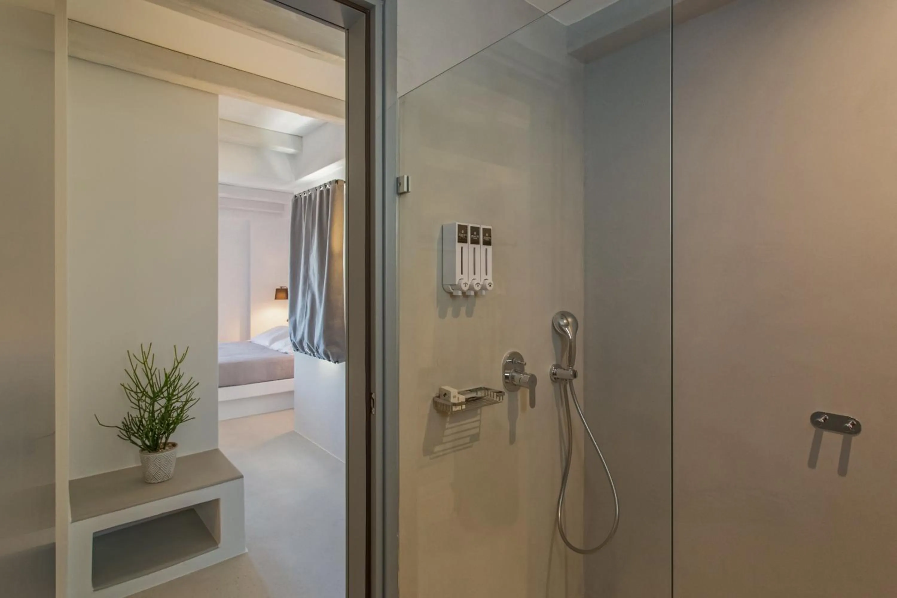 Shower in Paros Cape Suites