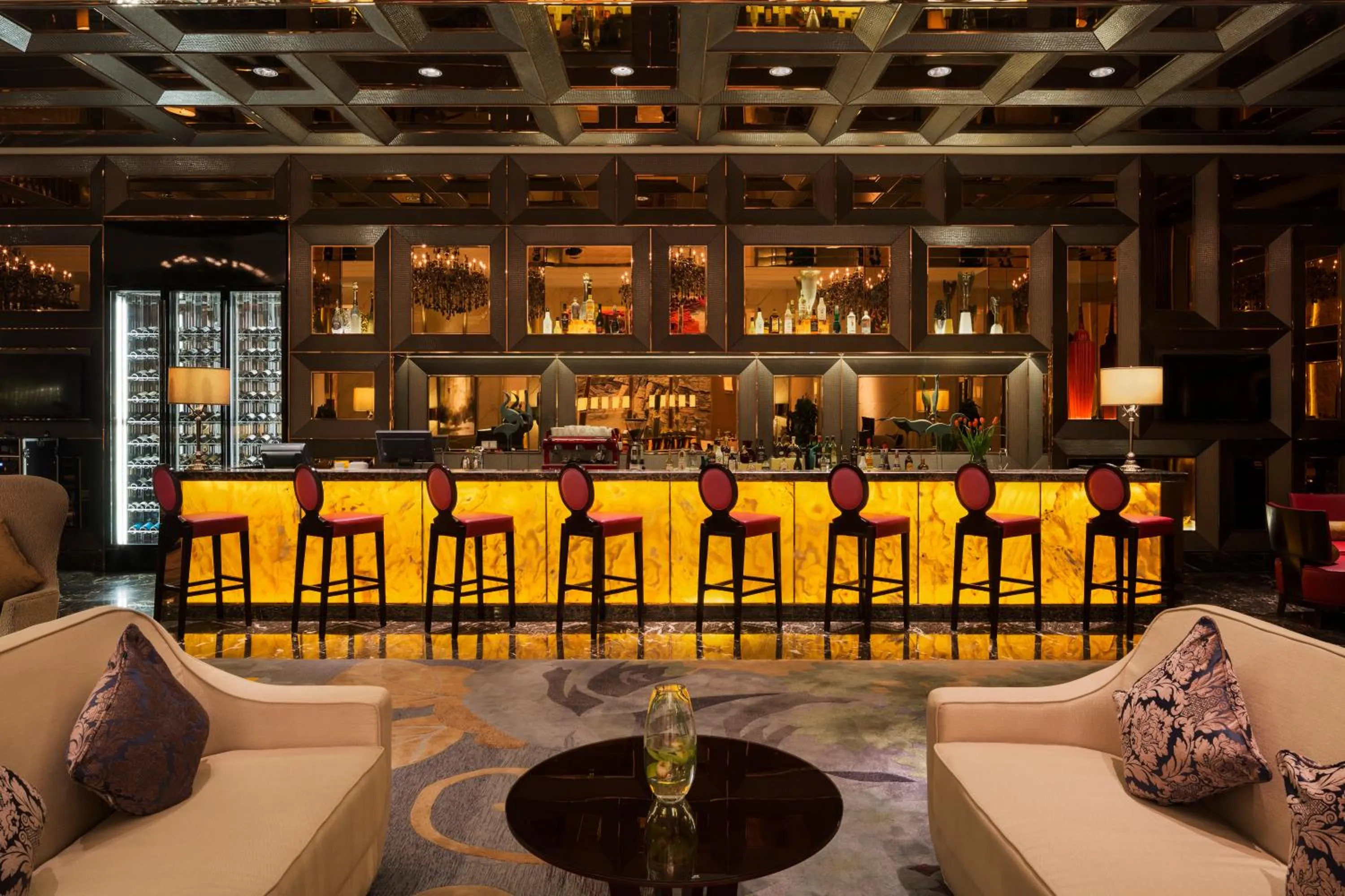 Lounge or bar in Wanda Realm Dandong