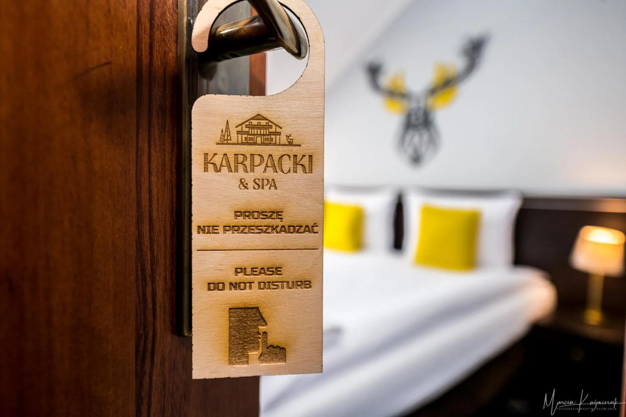 Logo/Certificate/Sign, Bed in Karpacki & SPA