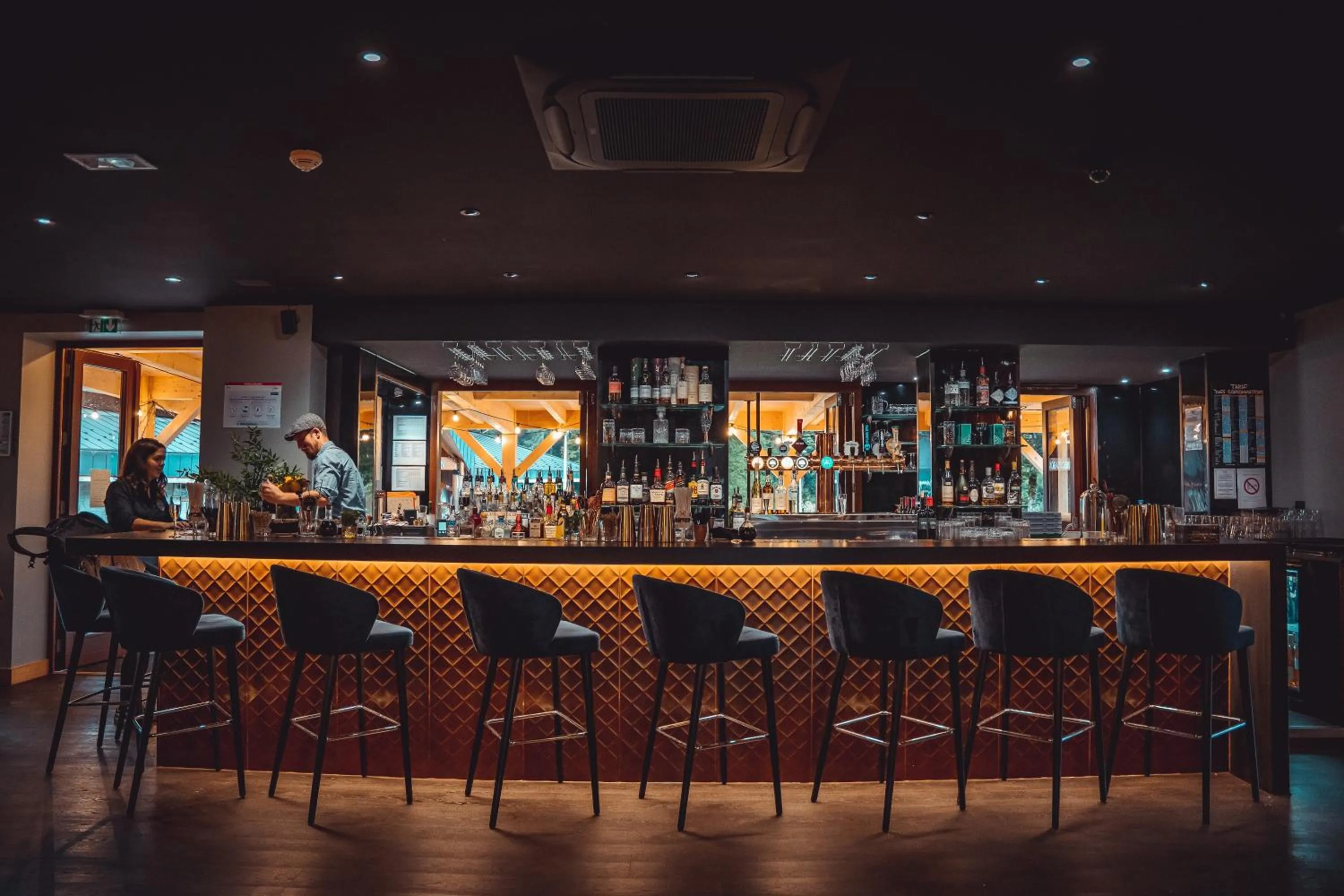 Lounge or bar in Hotel Du Lac
