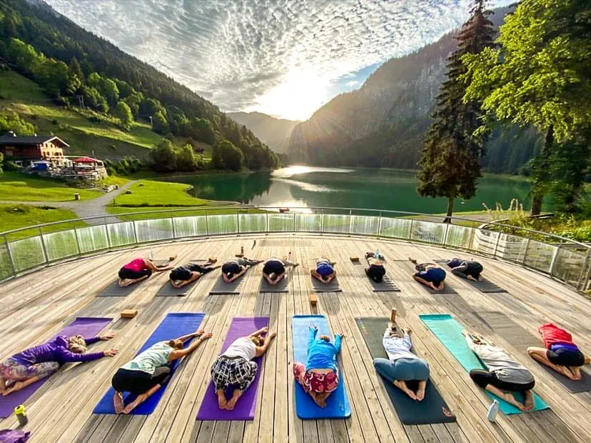 Fitness centre/facilities in Hotel Du Lac