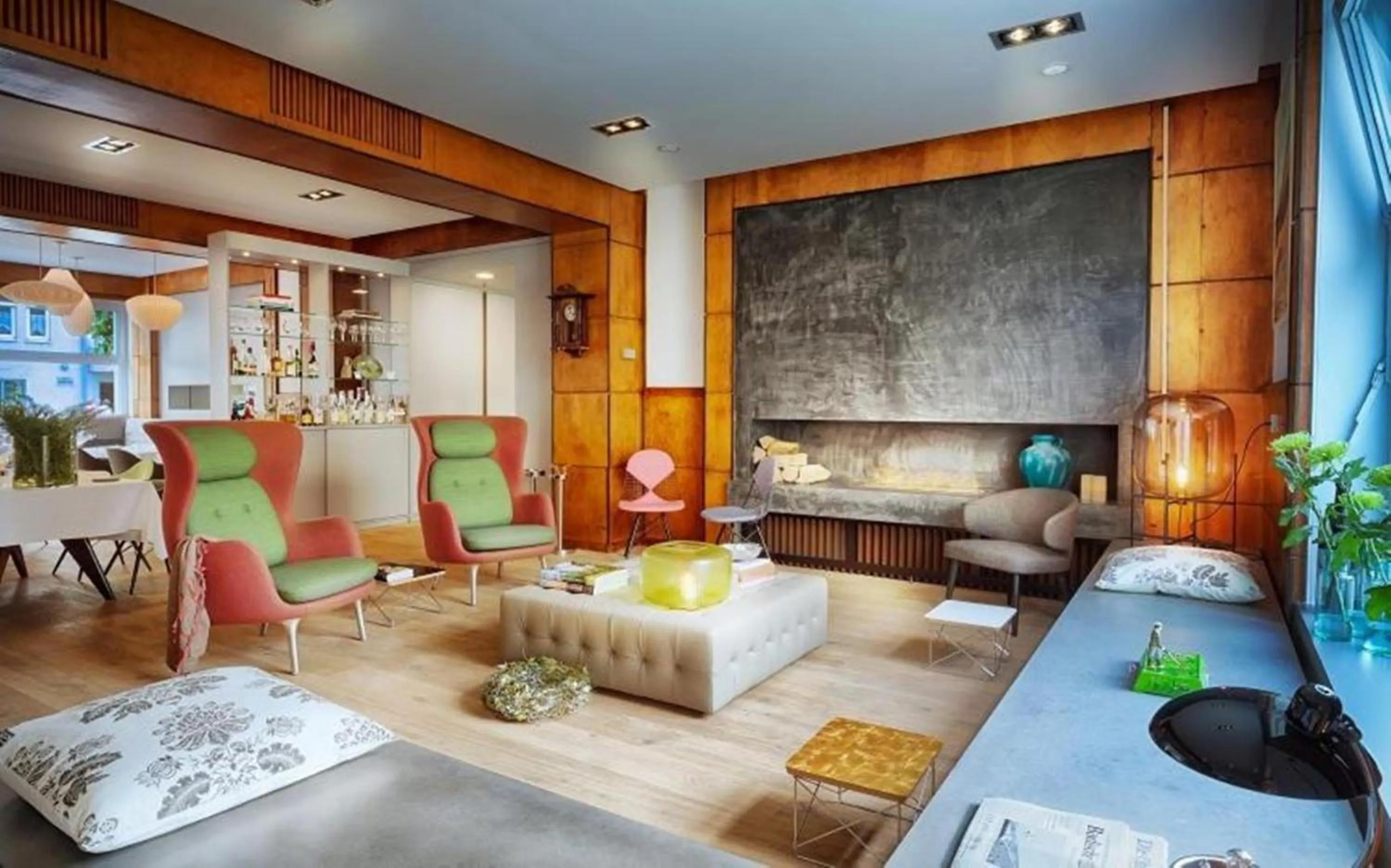 Lounge or bar in Das Eckert - Lifestyle Design Hotel & Fine Dining bei Basel (Grenzach)