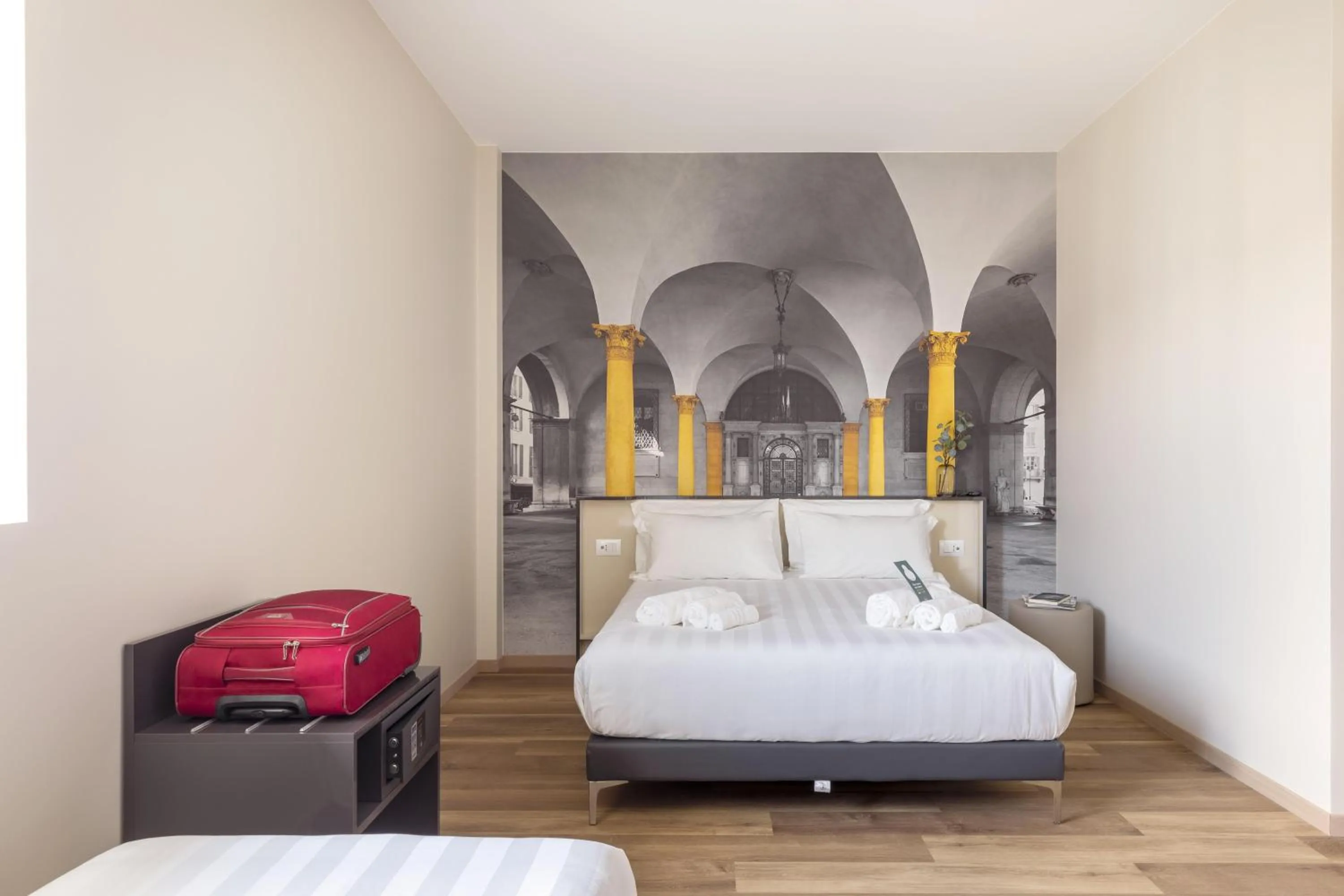 Photo of the whole room, Bed in B&B Hotel Brescia