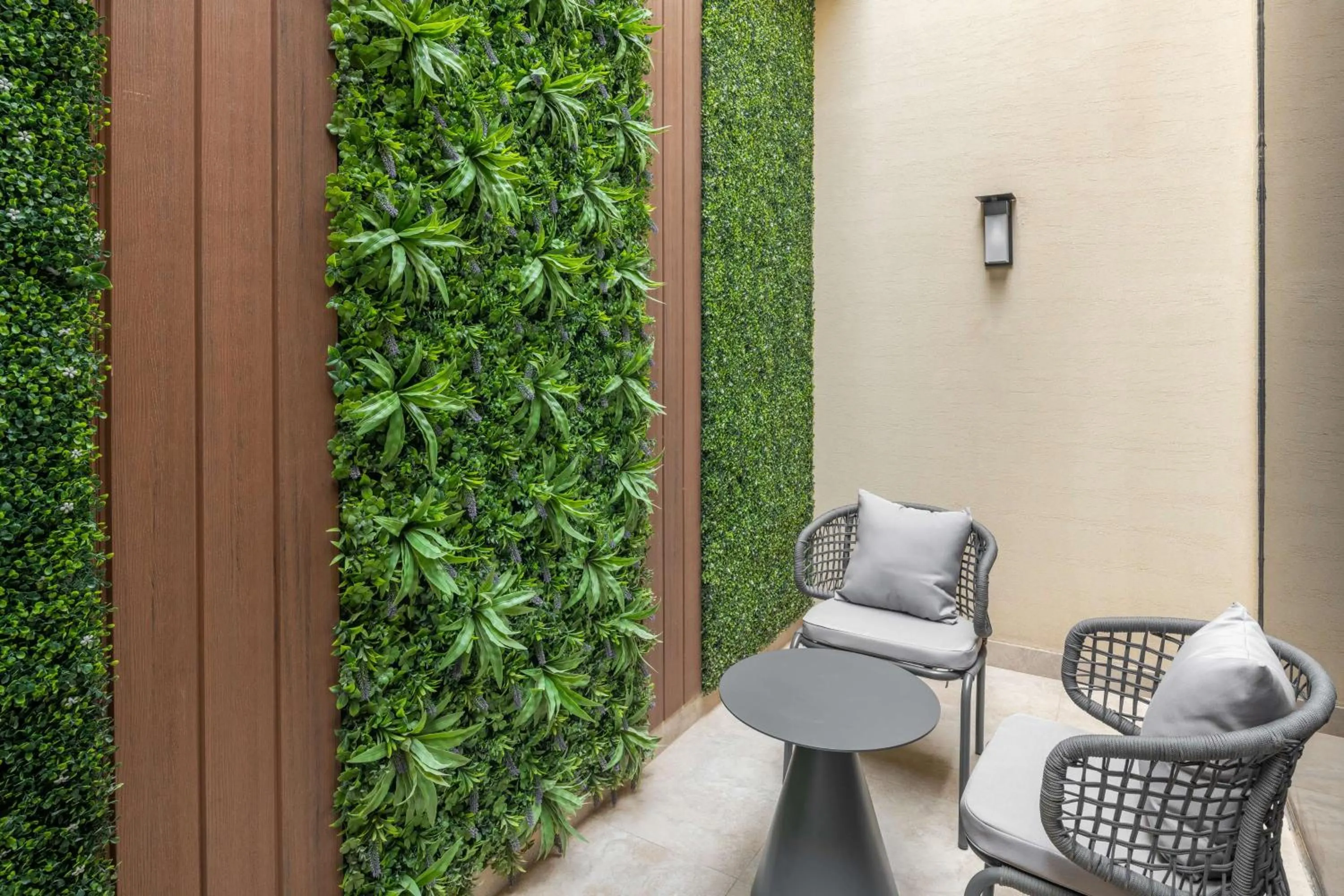 Patio in Radisson Blu Hotel Riyadh Qurtuba