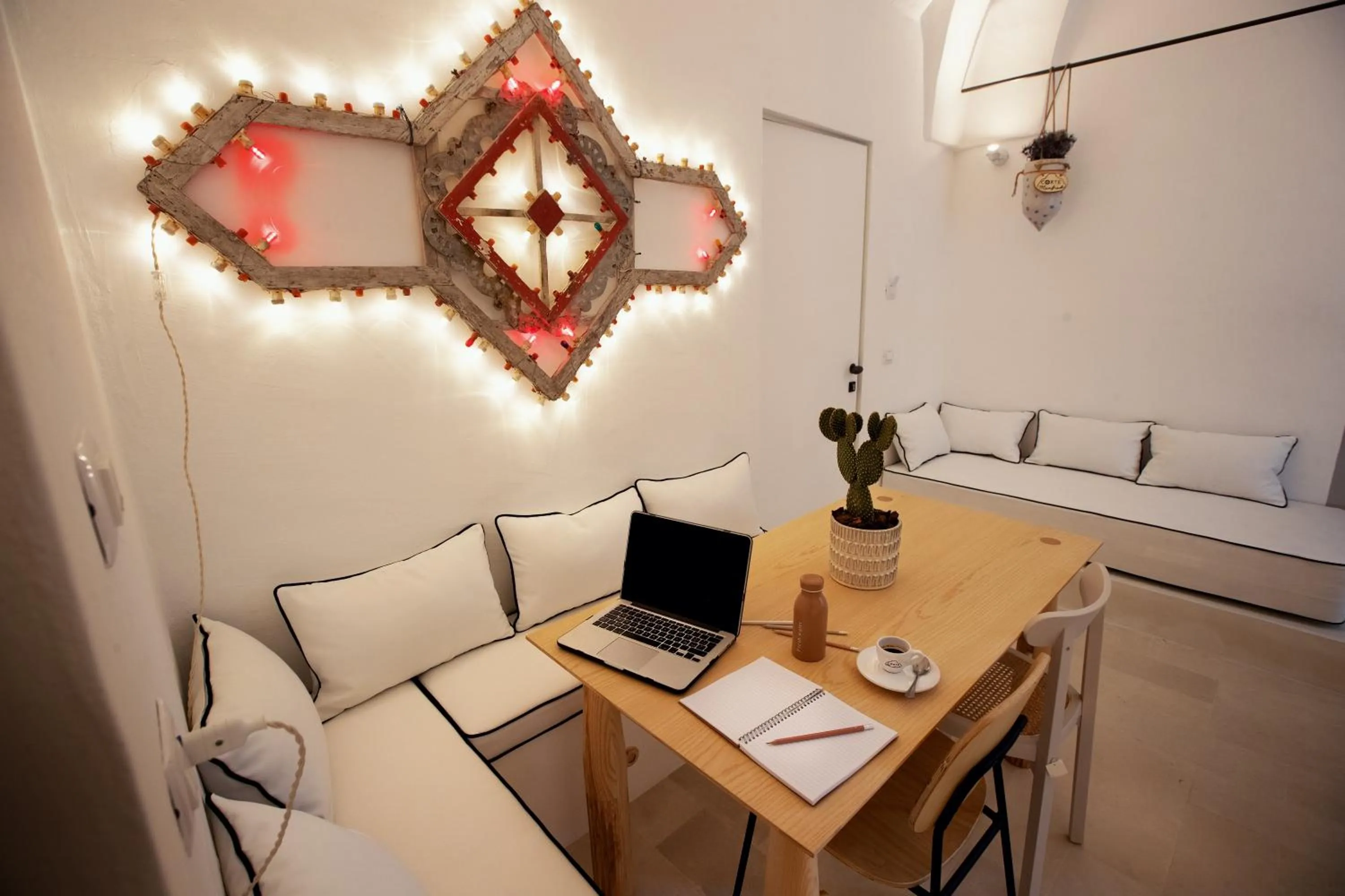 Living room in Corte Manfredi