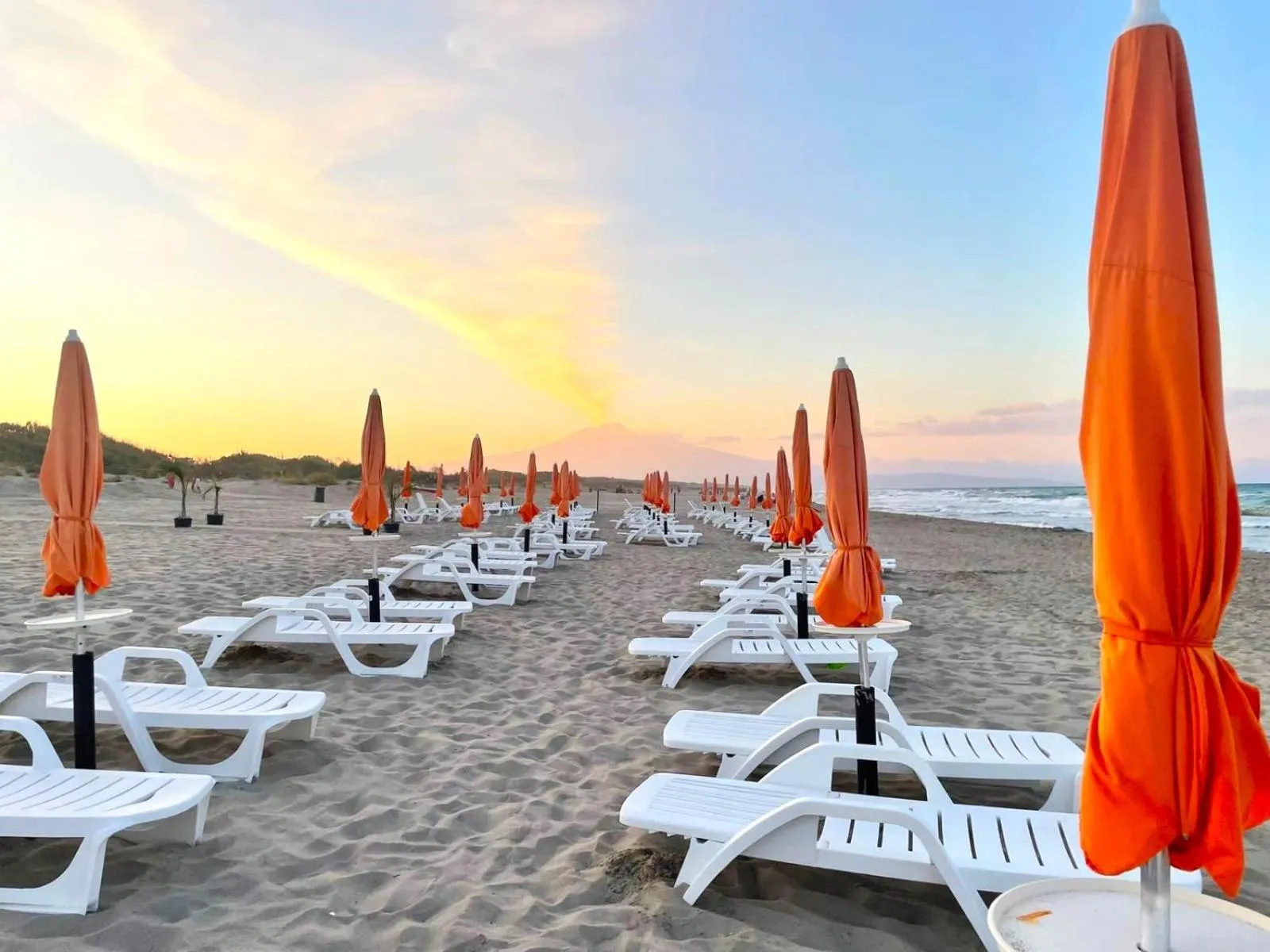 Beach in Mg Palace Hotel Costa del Sole