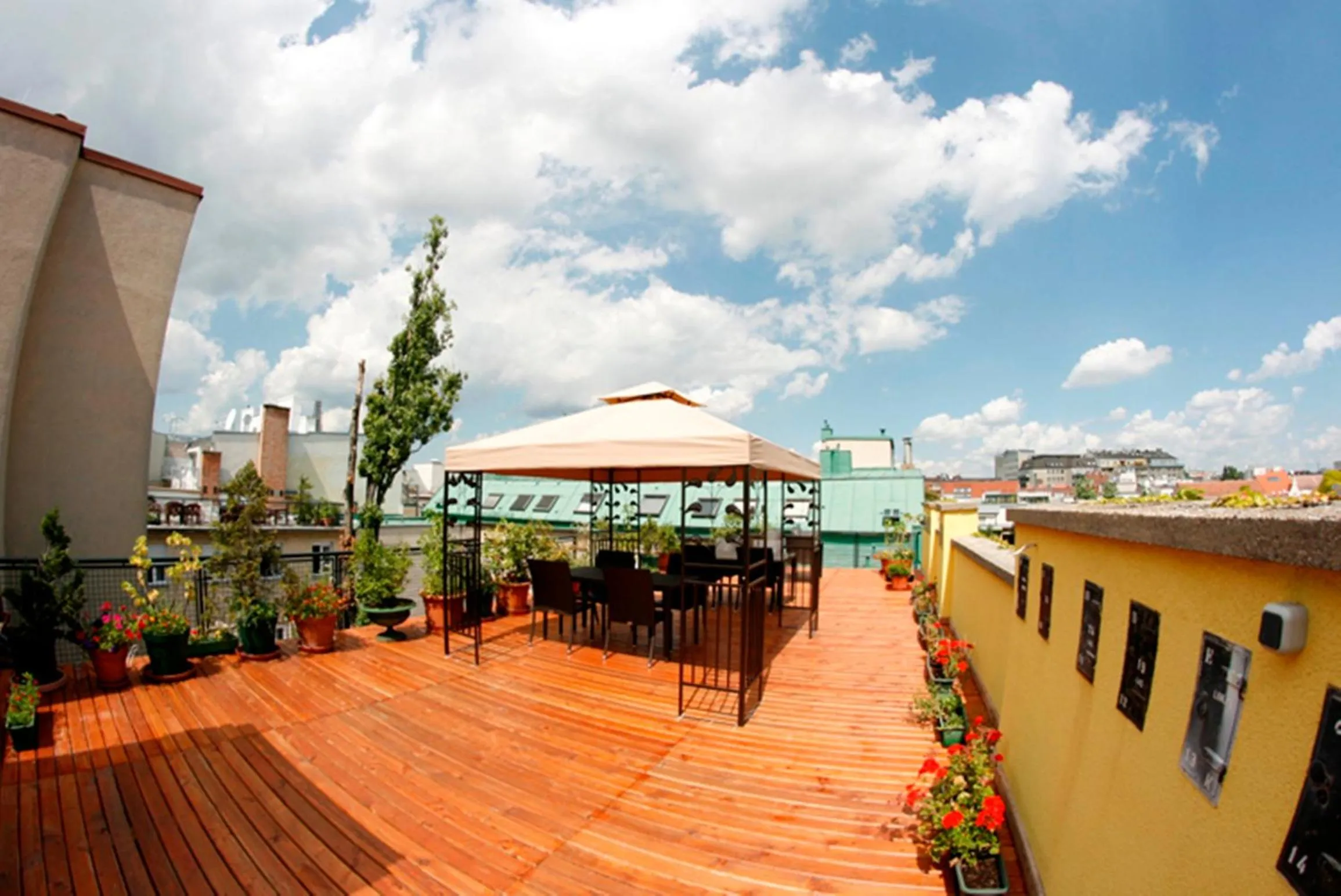 Balcony/Terrace in Hotel Apartment Rothensteiner
