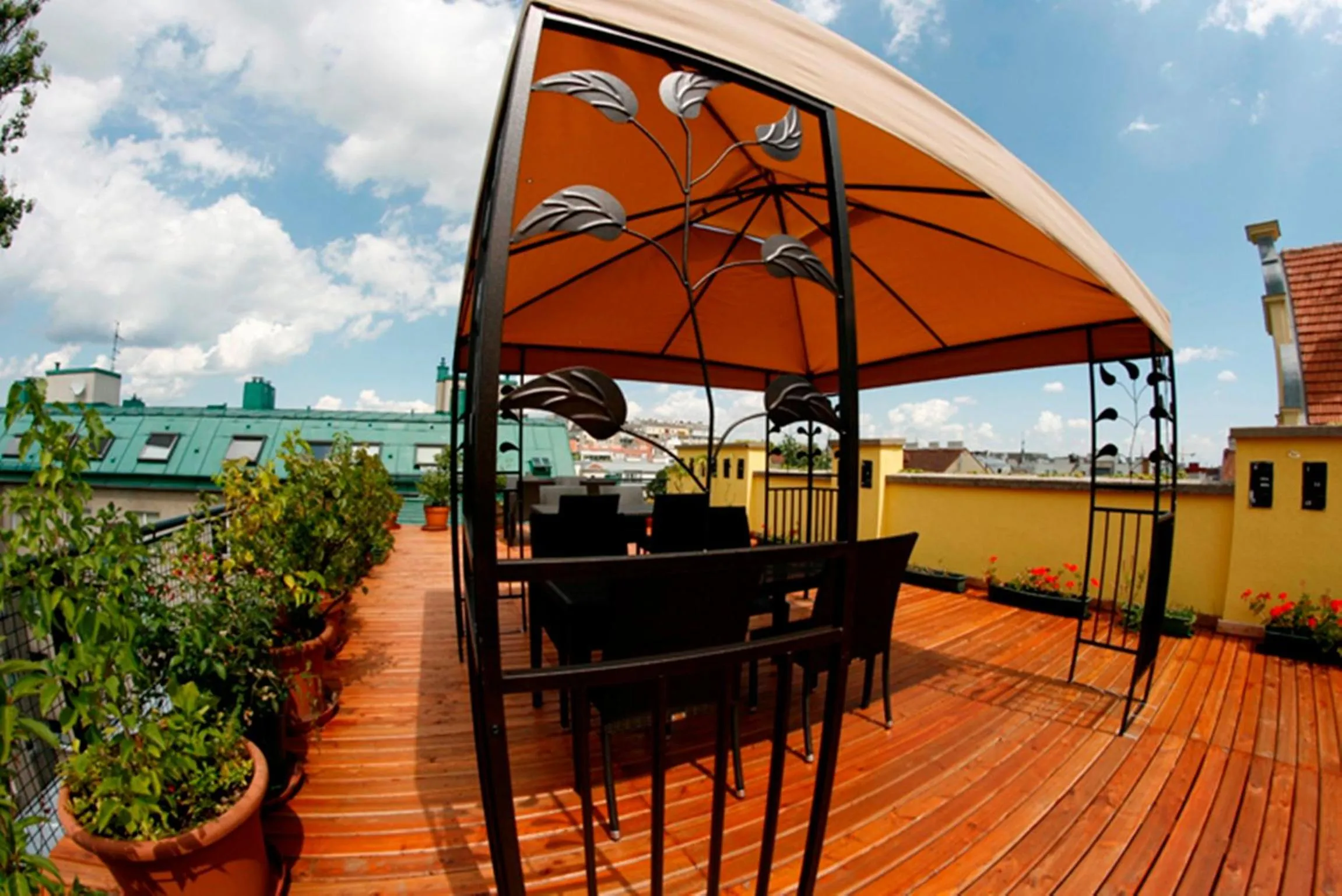 Balcony/Terrace in Hotel Apartment Rothensteiner