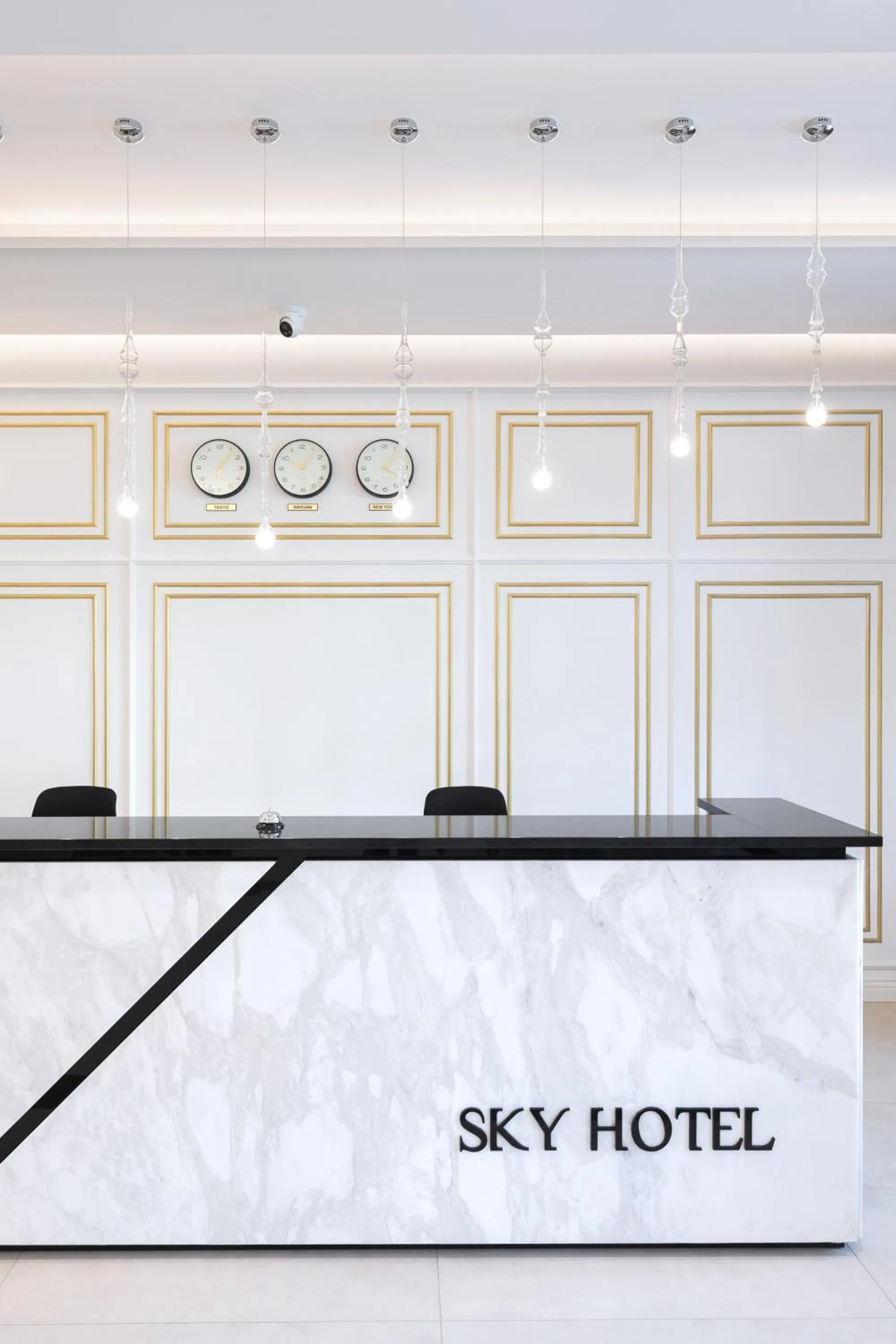 Lobby or reception in Sky Hotel Kraków