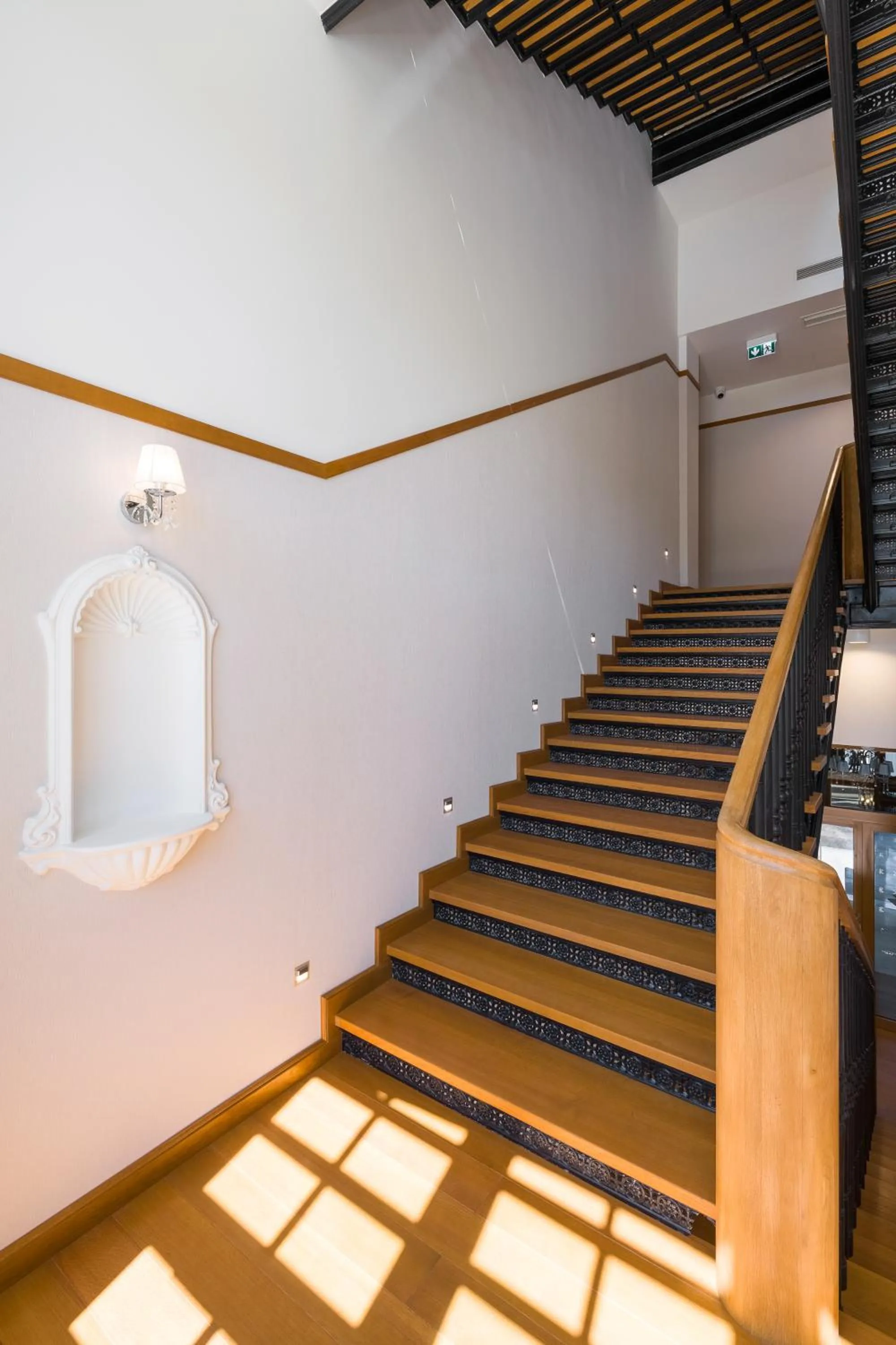 Decorative detail in Sky Hotel Kraków