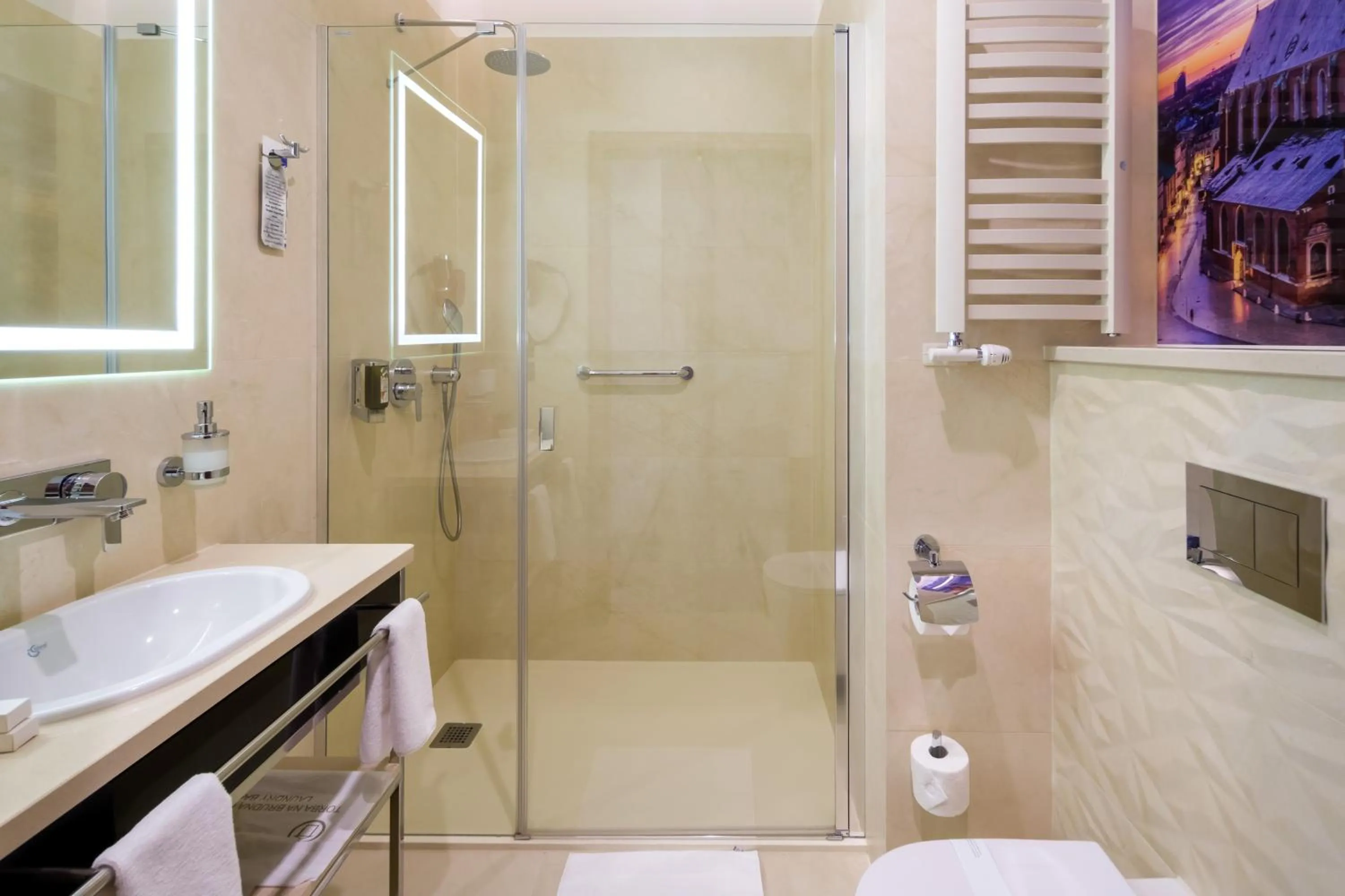 Bathroom in Sky Hotel Kraków