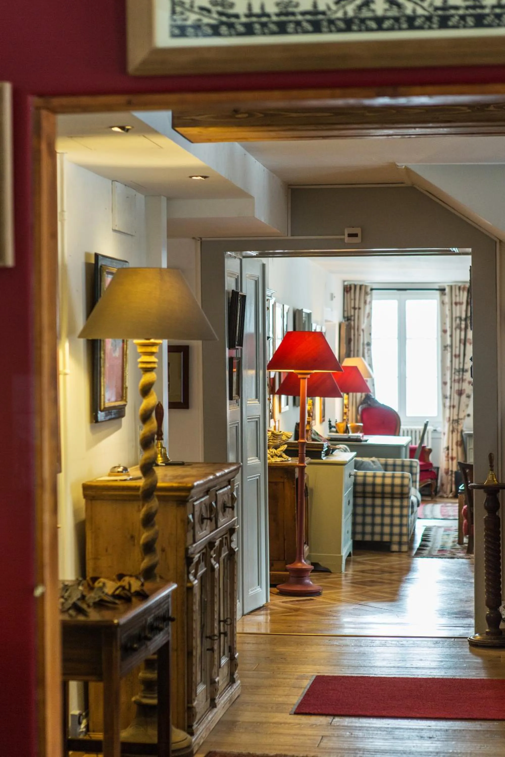 Lobby or reception in Historic Hotel du Pillon