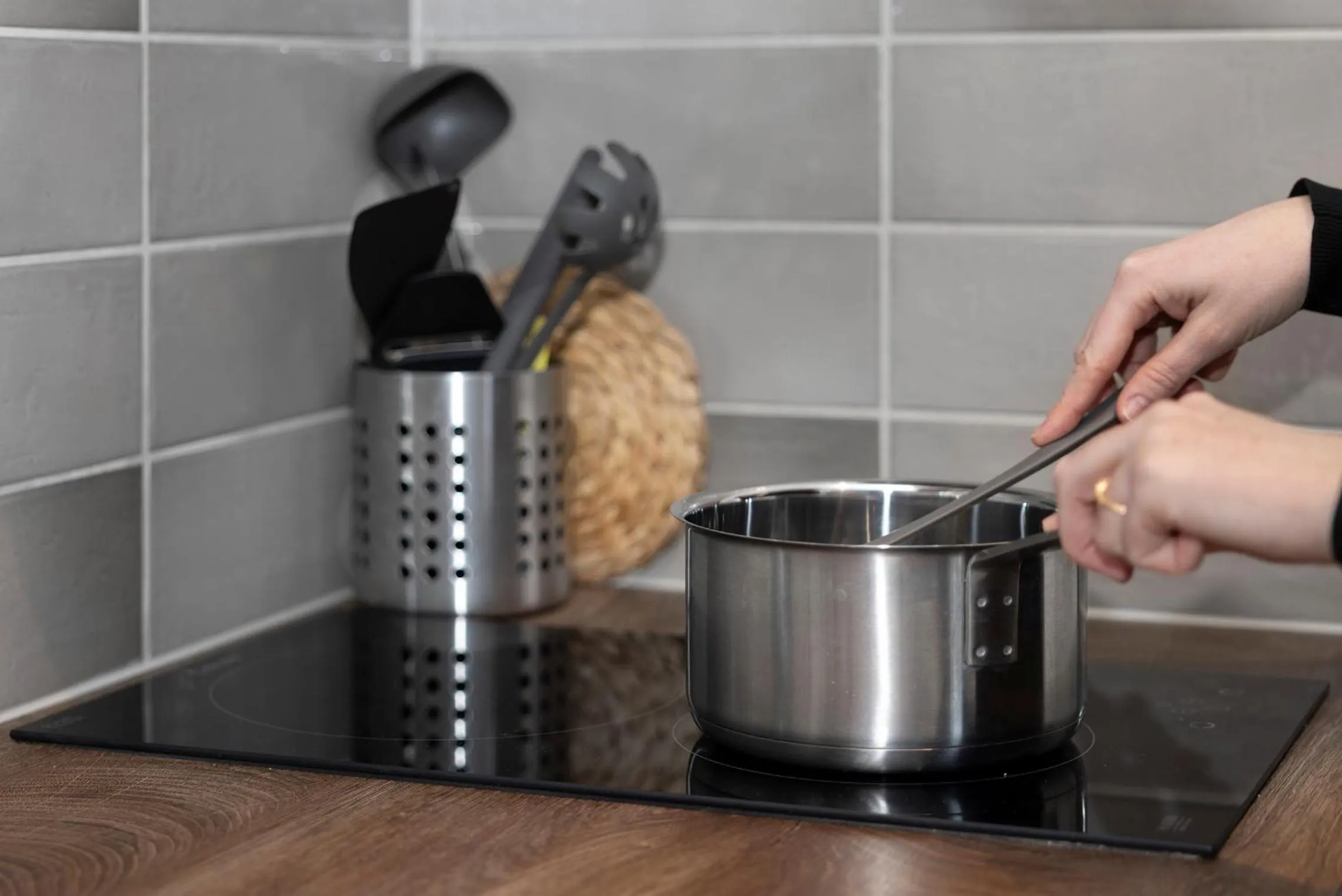 Kitchen or kitchenette in Lakelodge