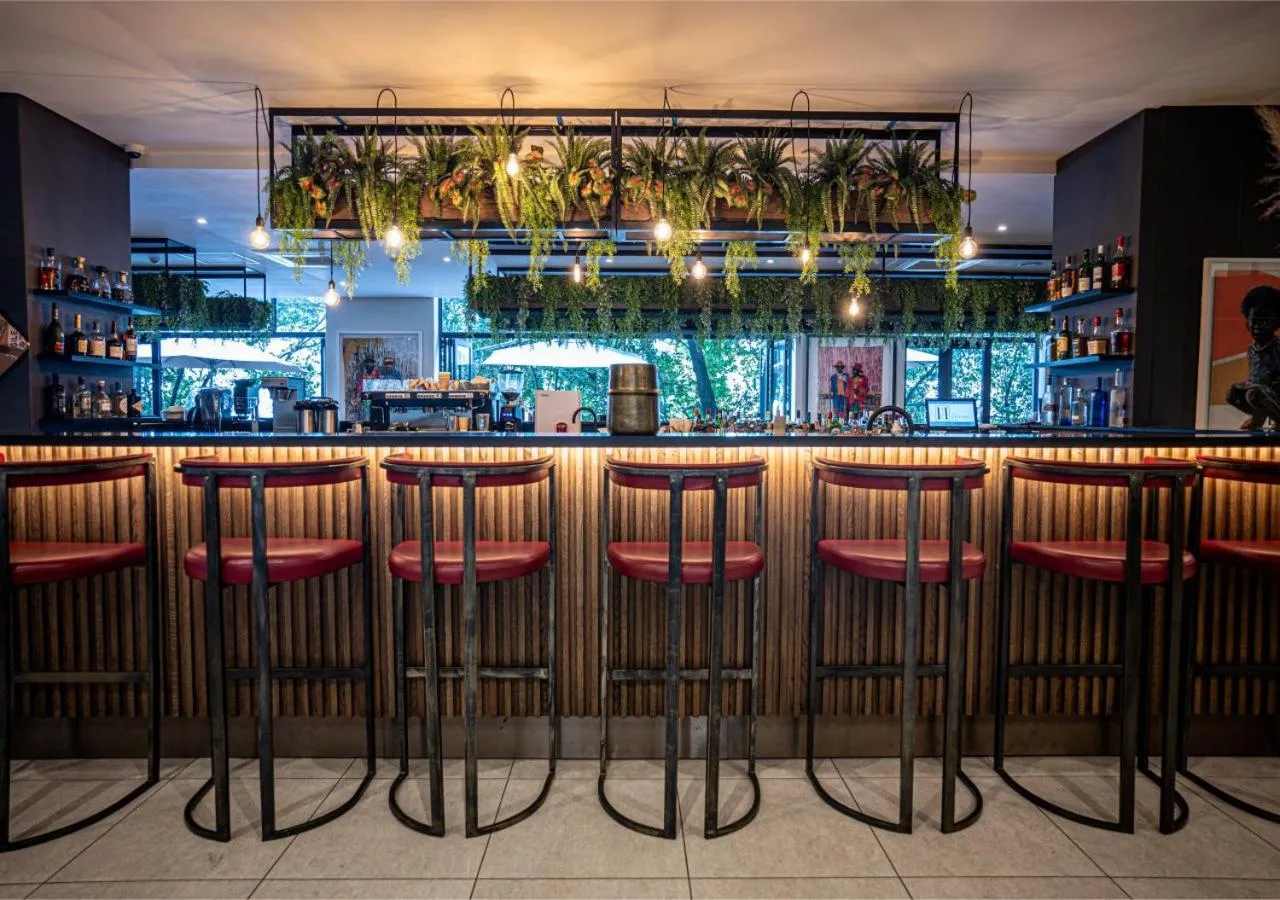 Lounge or bar in The Catalyst Apartment Hotel by NEWMARK