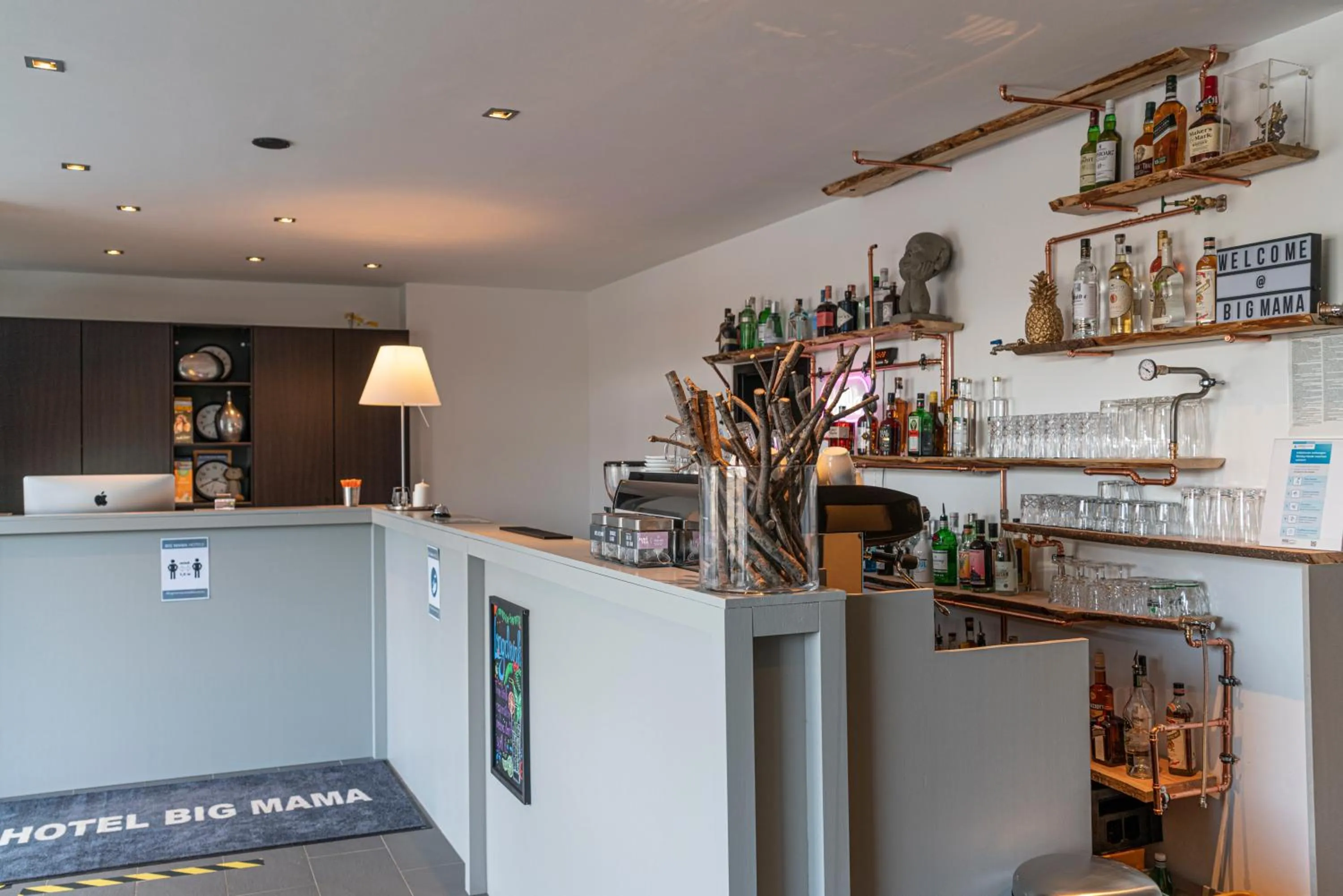 Lobby or reception in BIG MAMA Leipzig