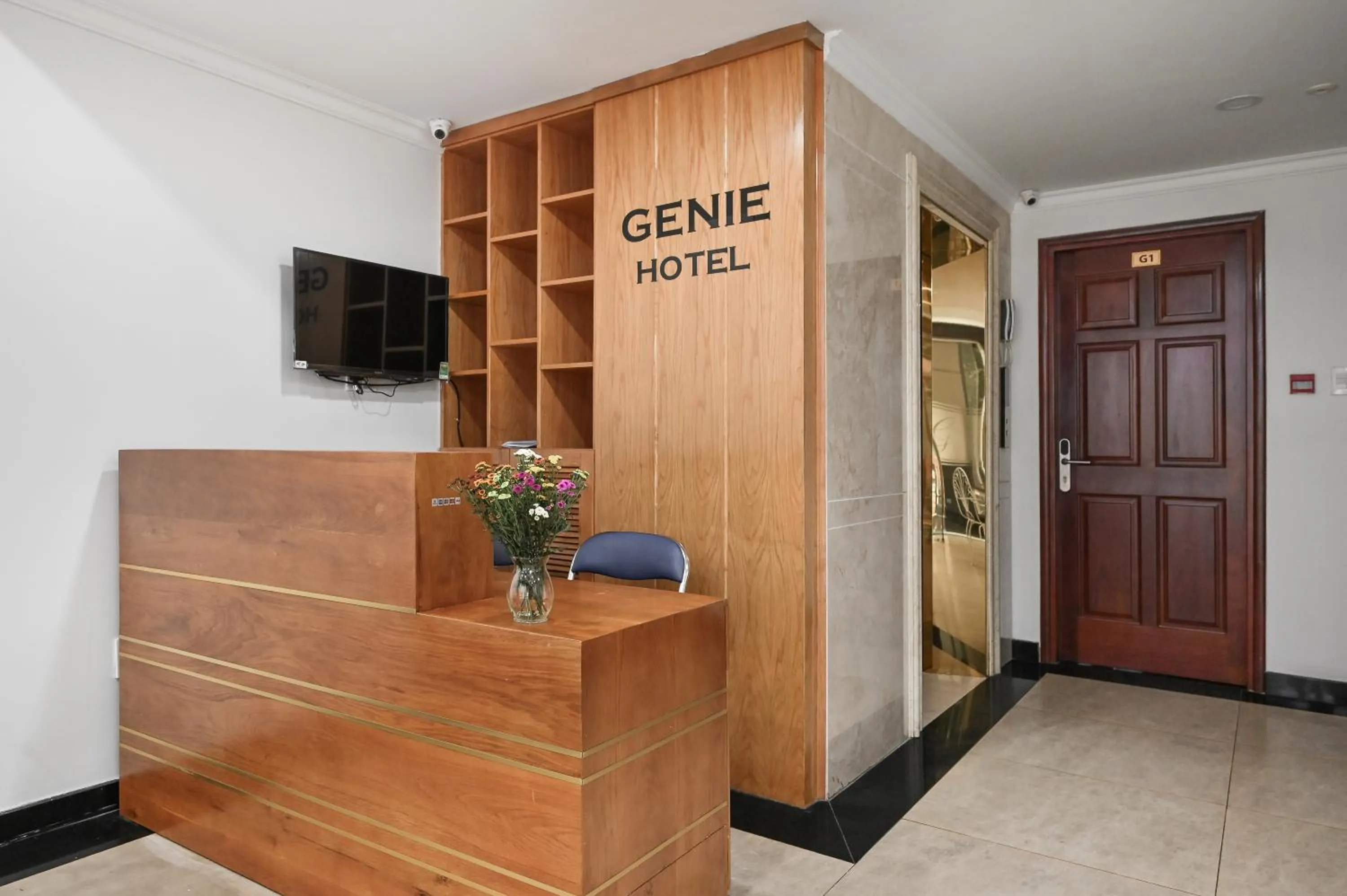 Property building in Genie Hotel & Serviced Apartments