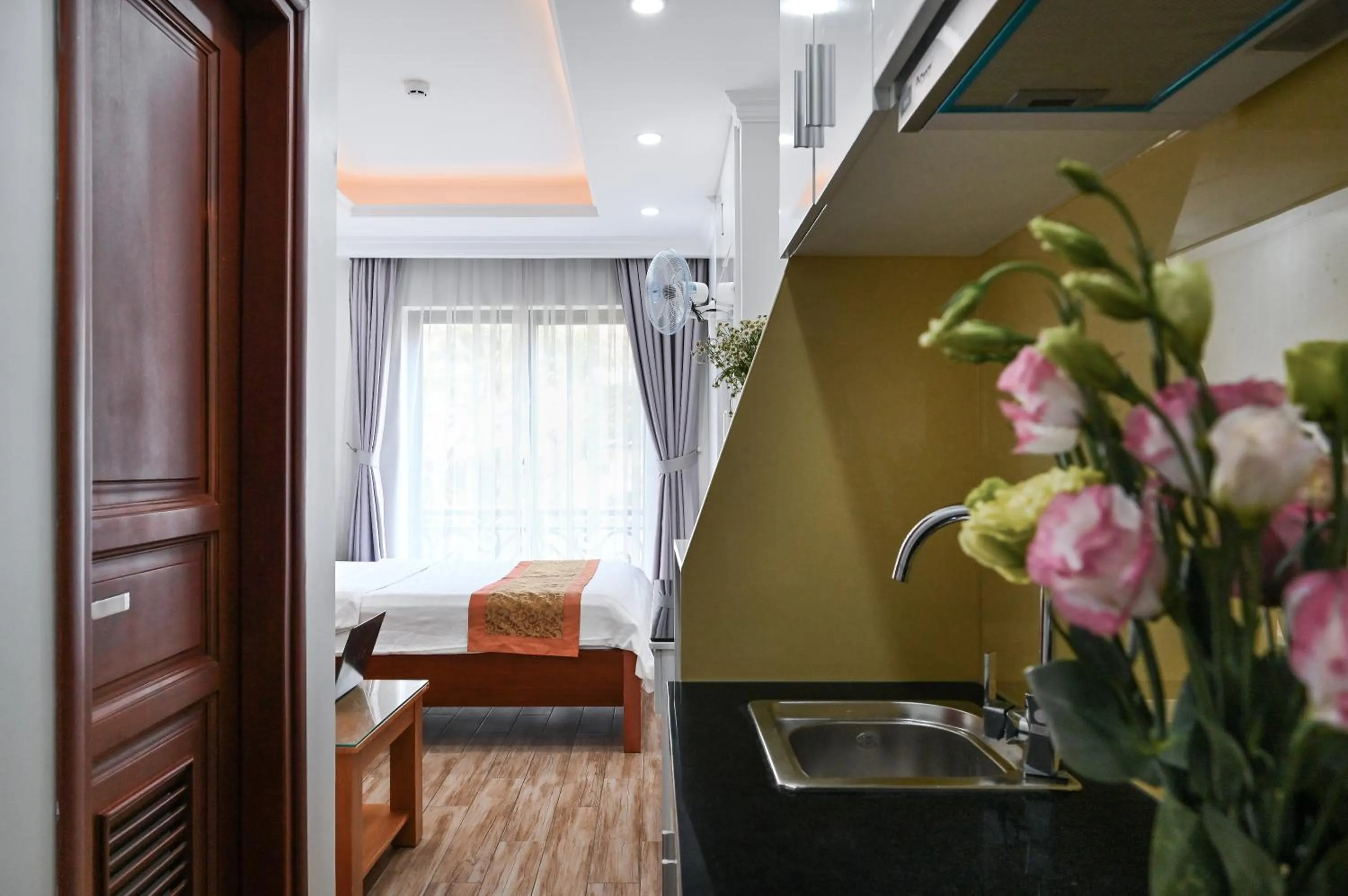 Bedroom, Bed in Genie Hotel & Serviced Apartments