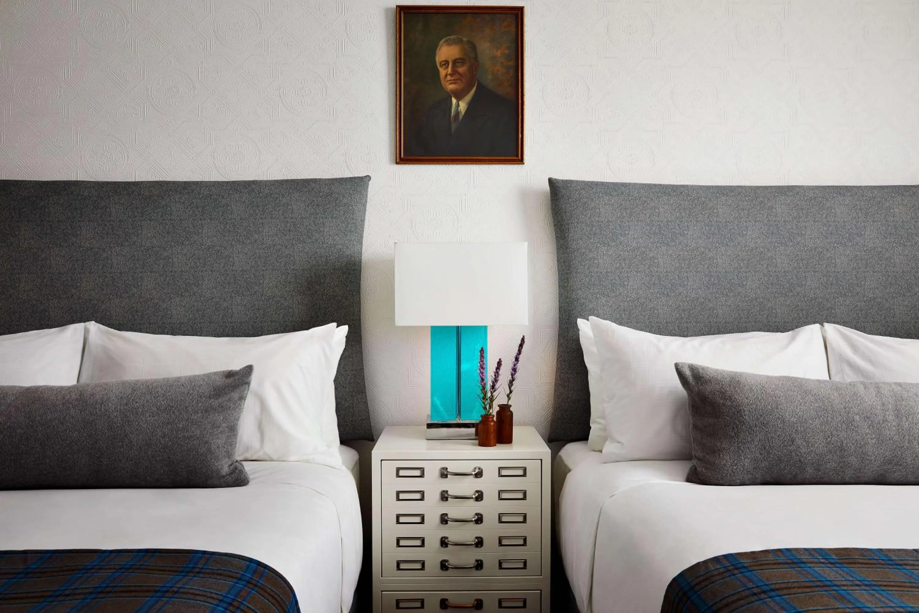 Bed in Graduate by Hilton New York