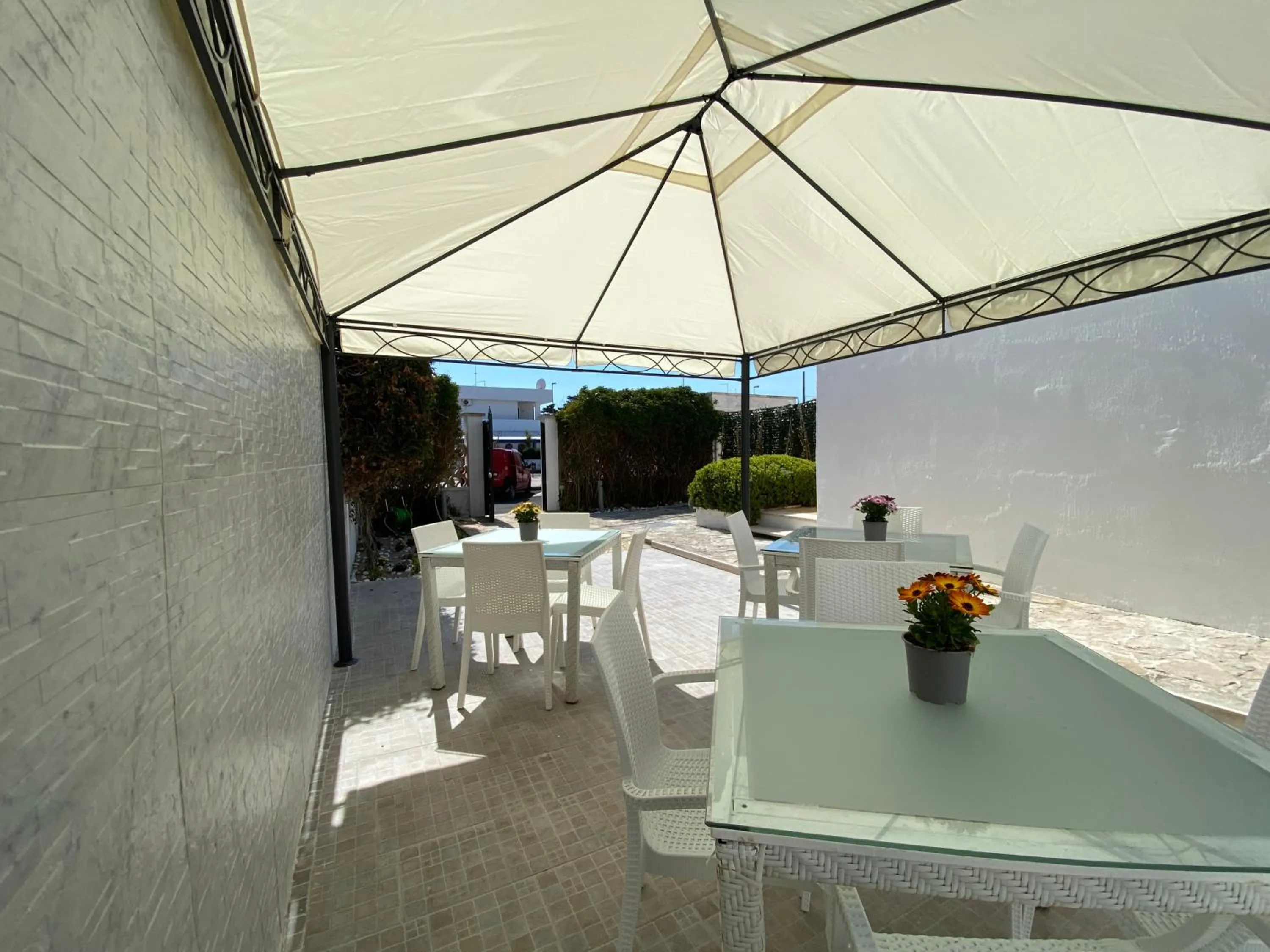 Patio in AFFITTACAMERE PIAZZA MAMELI