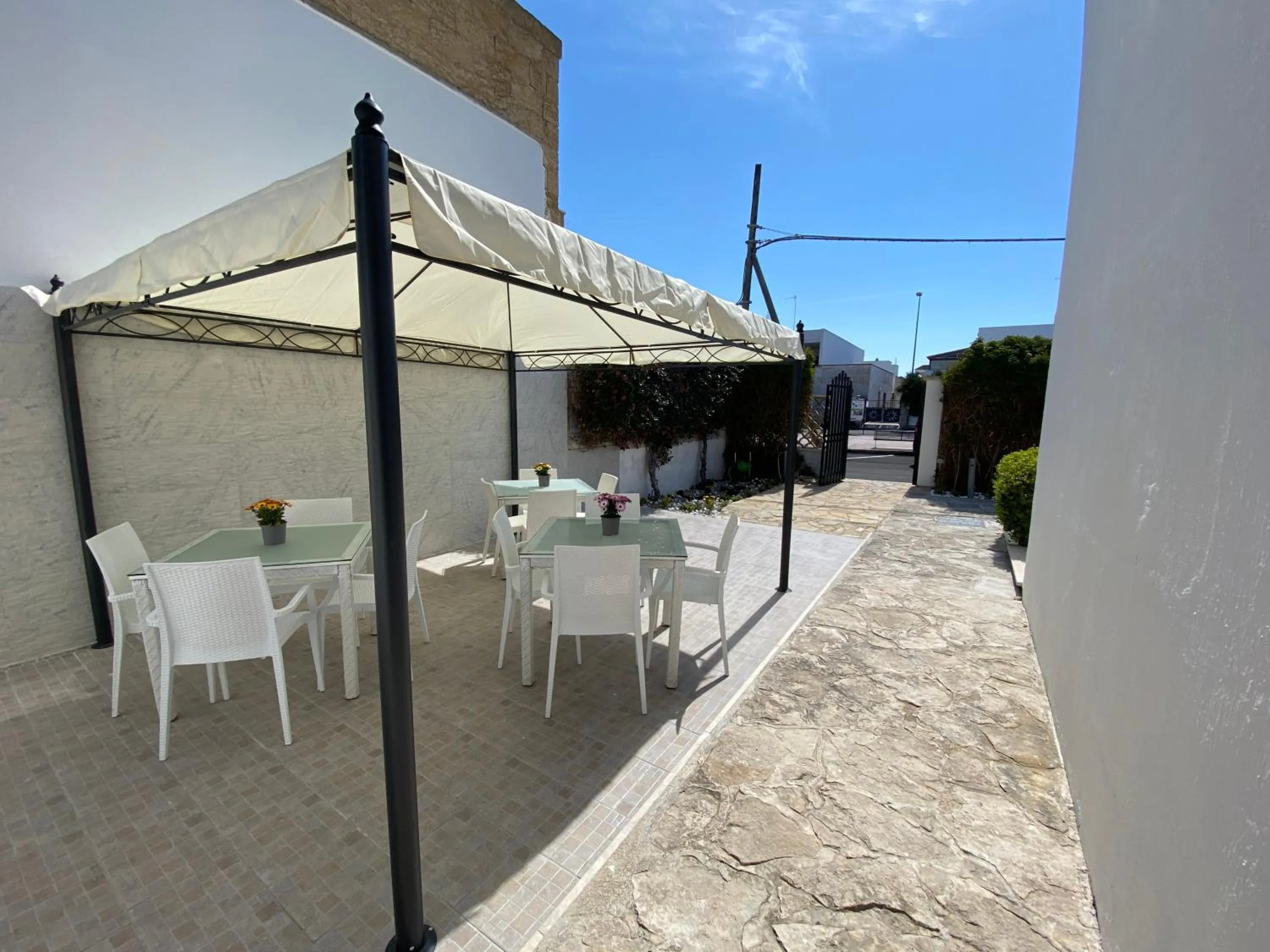 Patio in AFFITTACAMERE PIAZZA MAMELI