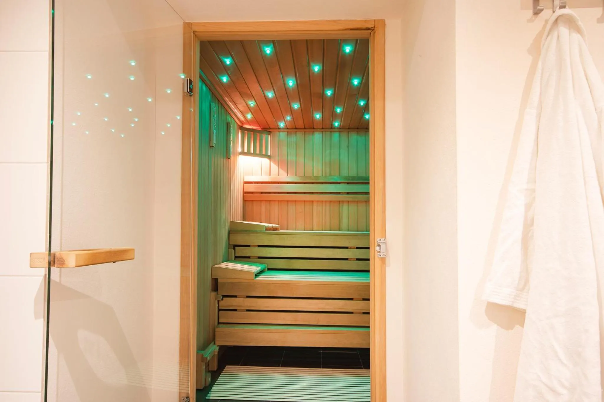 Bed in Brauers Landarthotel GmbH