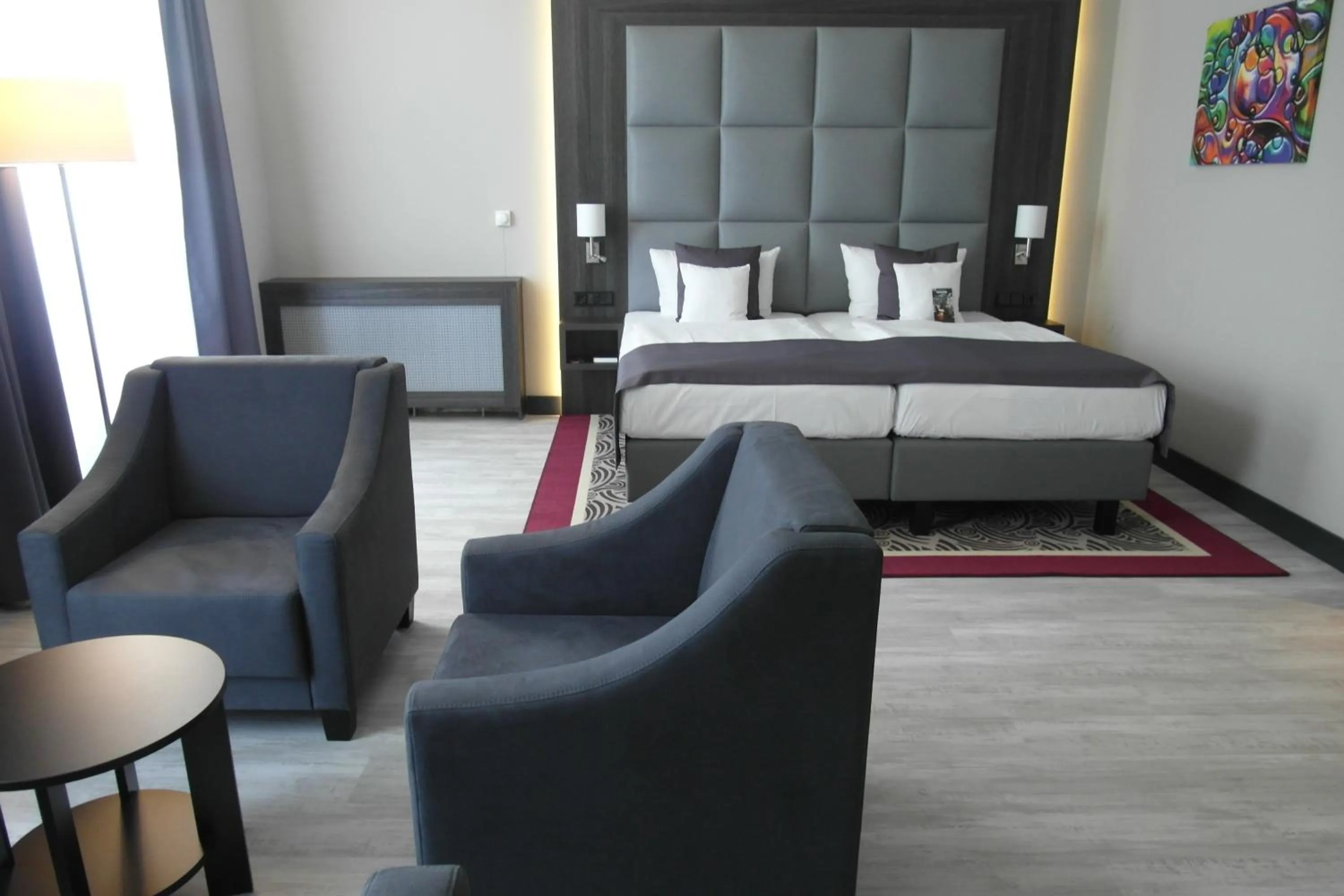 Photo of the whole room, Bed in Hotel Chemnitzer Hof