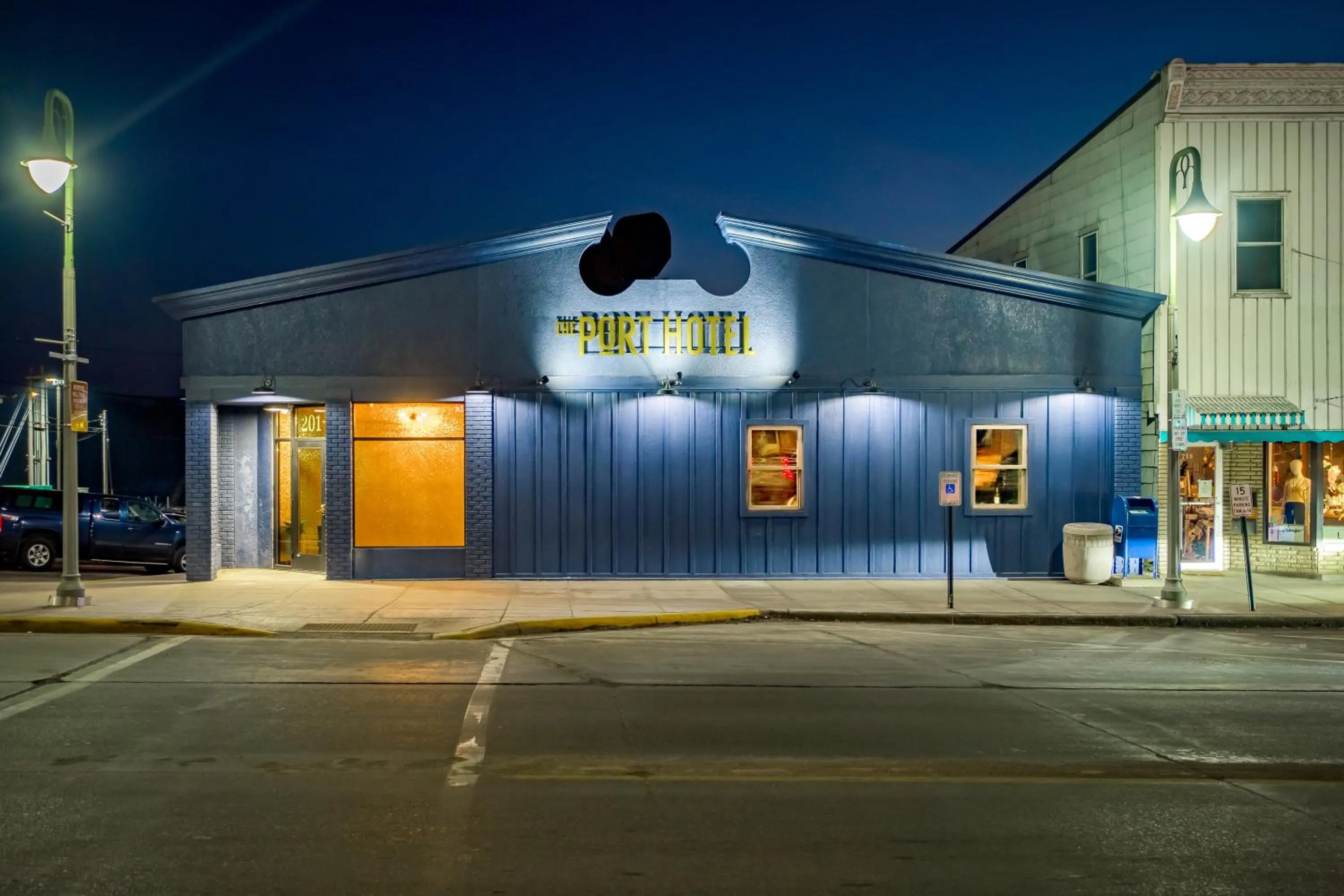 Property building in The Port of Prescott Boutique Hotel