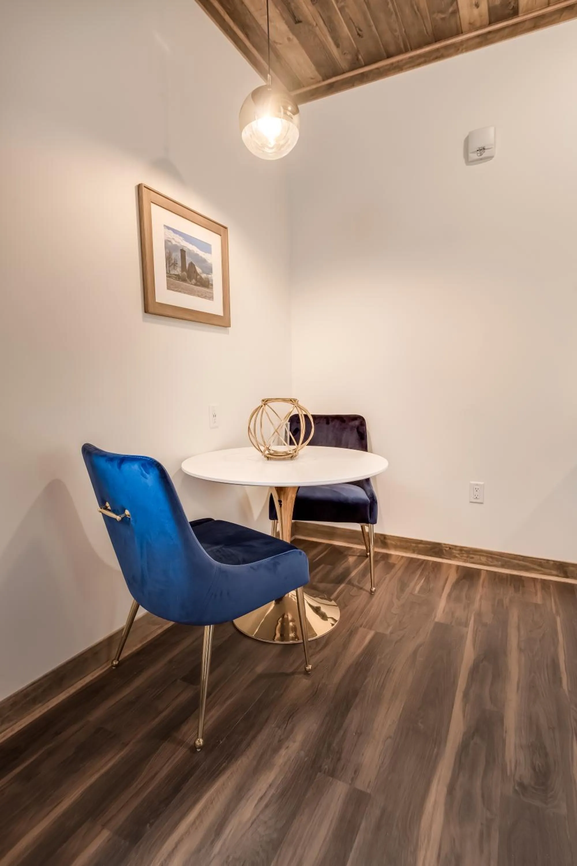Seating area in The Port of Prescott Boutique Hotel