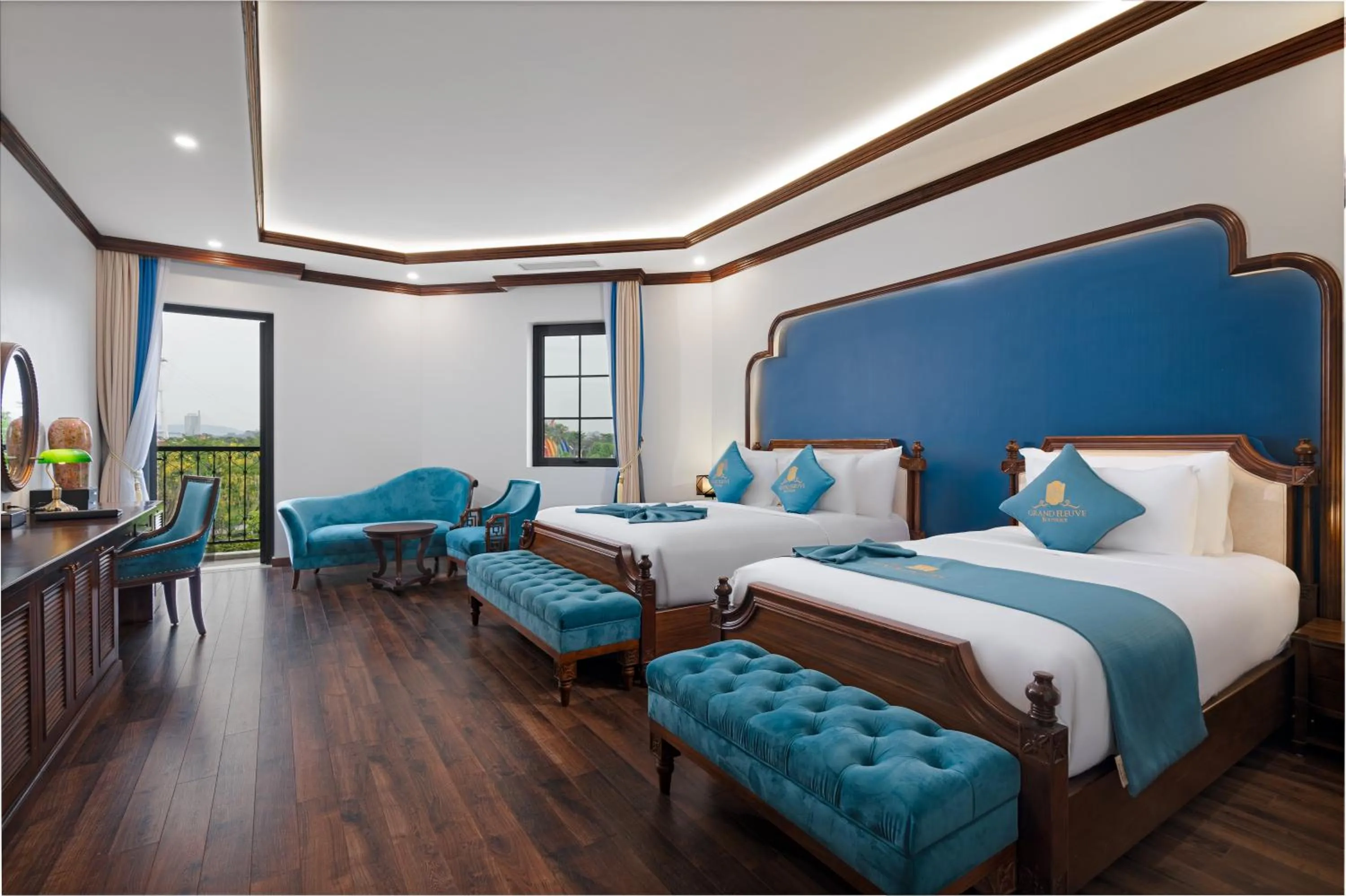 Bed in Grand Fleuve Boutique