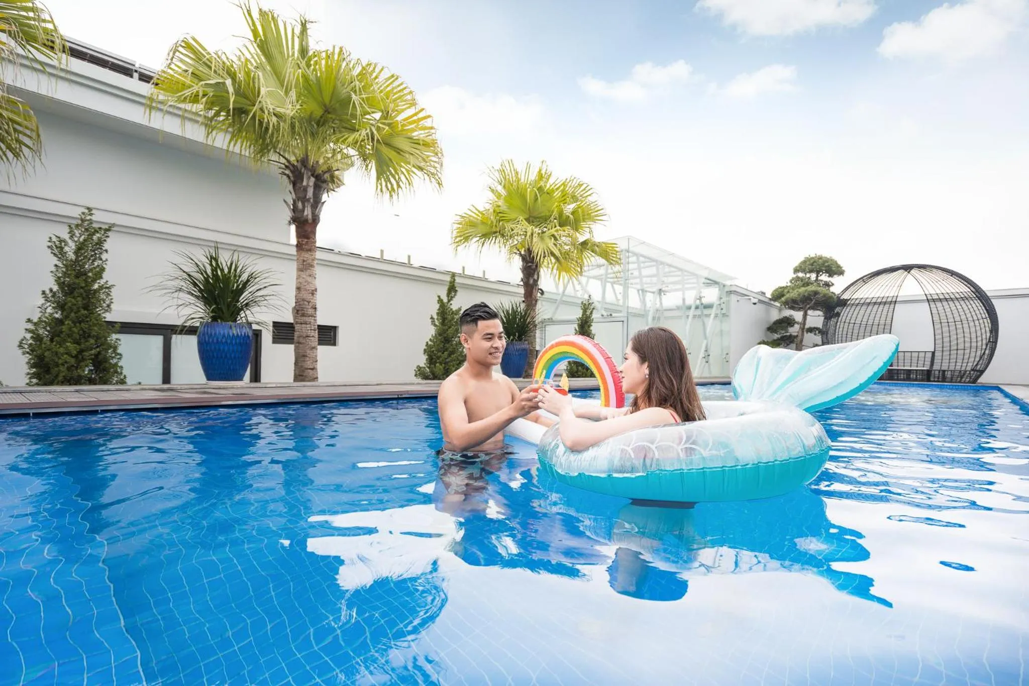 Swimming pool in Grand Fleuve Boutique