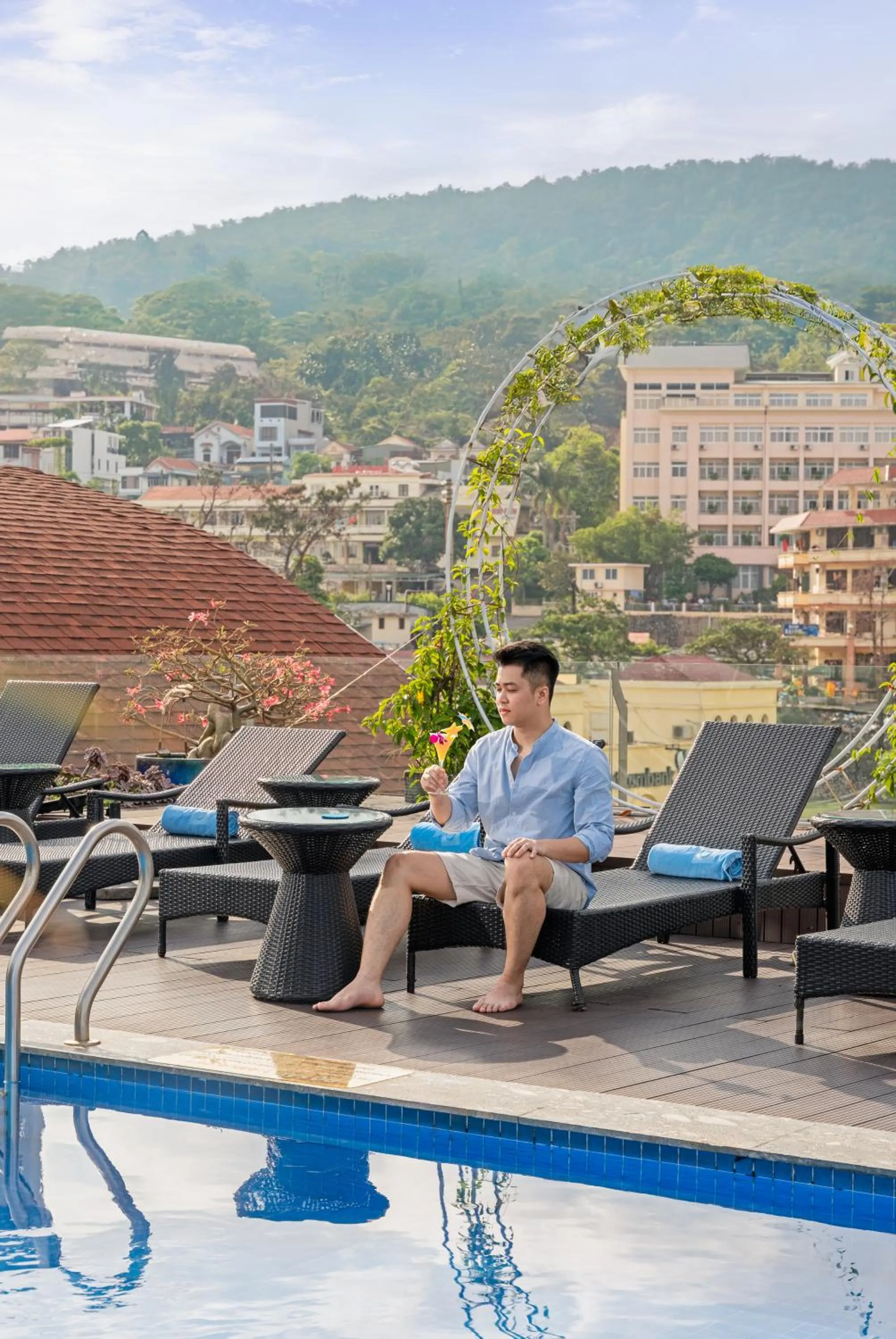 Swimming pool in Grand Fleuve Boutique