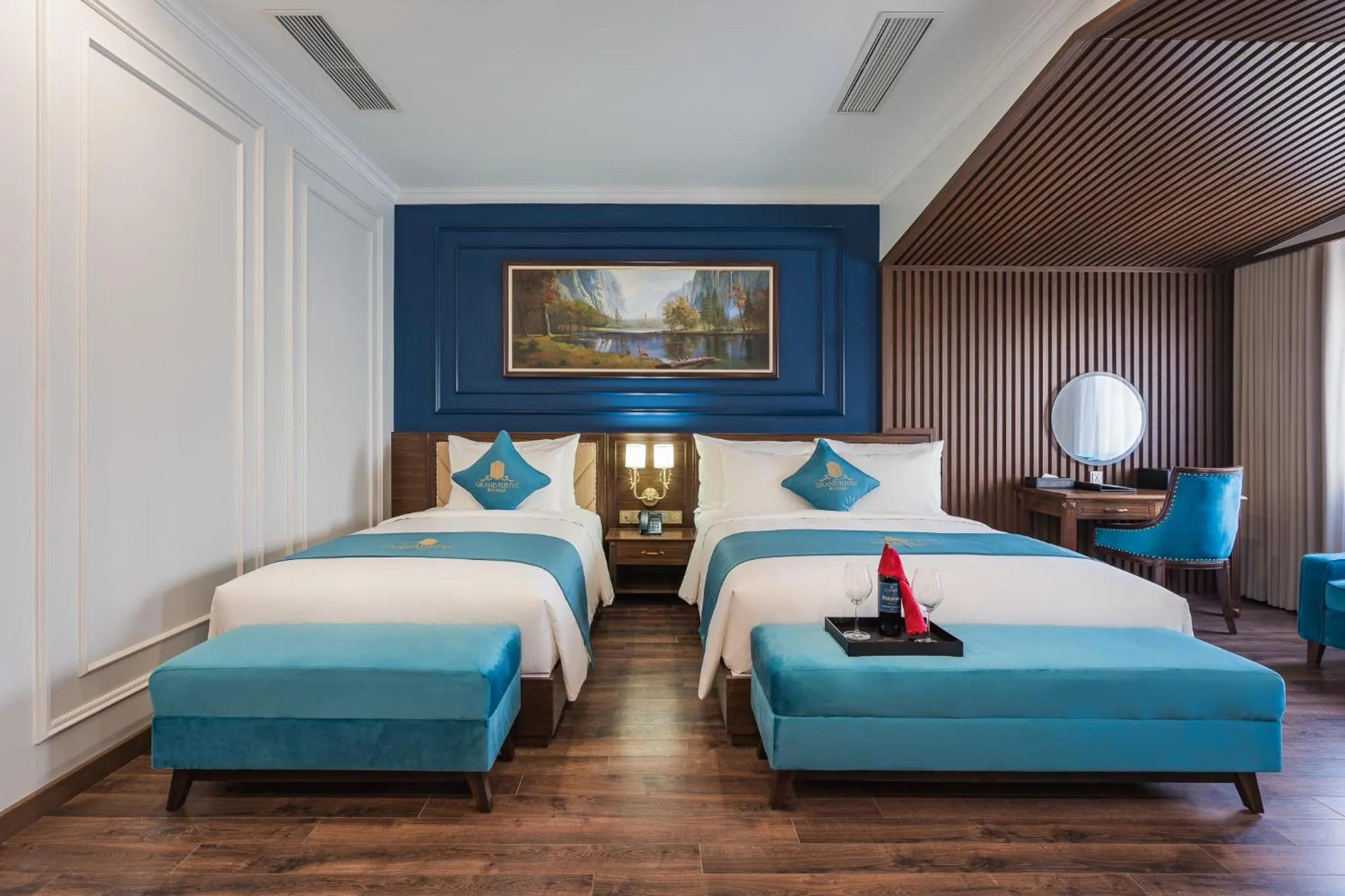 Bed in Grand Fleuve Boutique