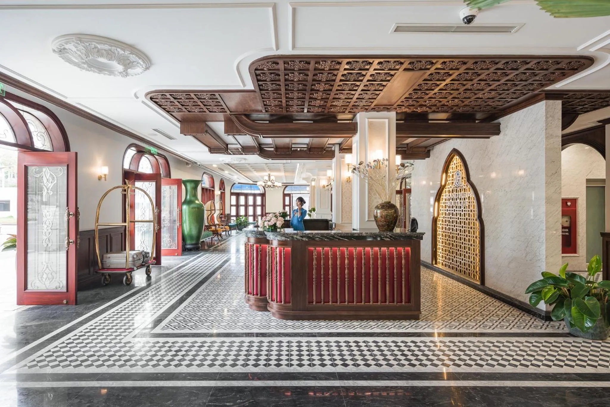 Lobby or reception in Grand Fleuve Boutique