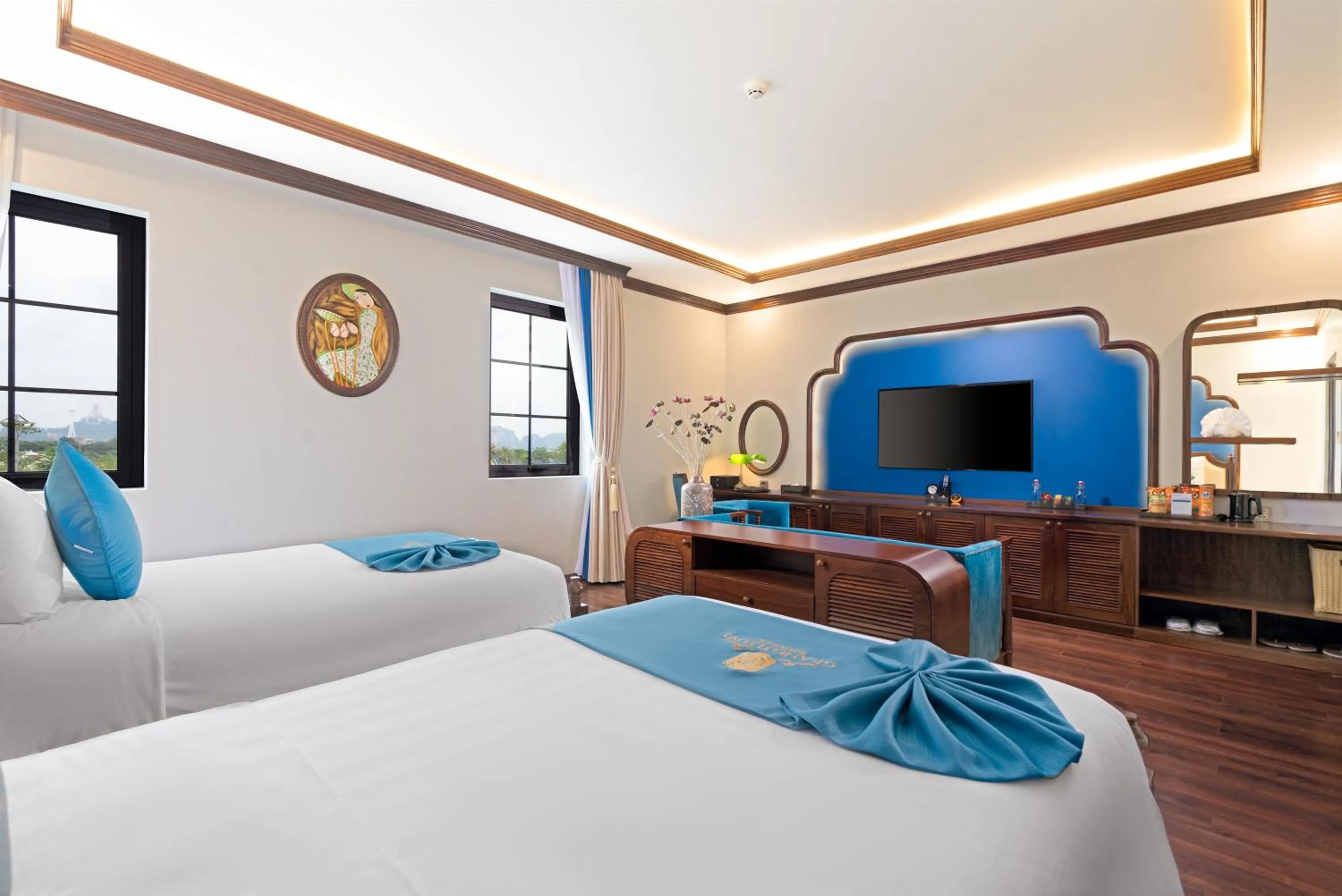 Bed in Grand Fleuve Boutique