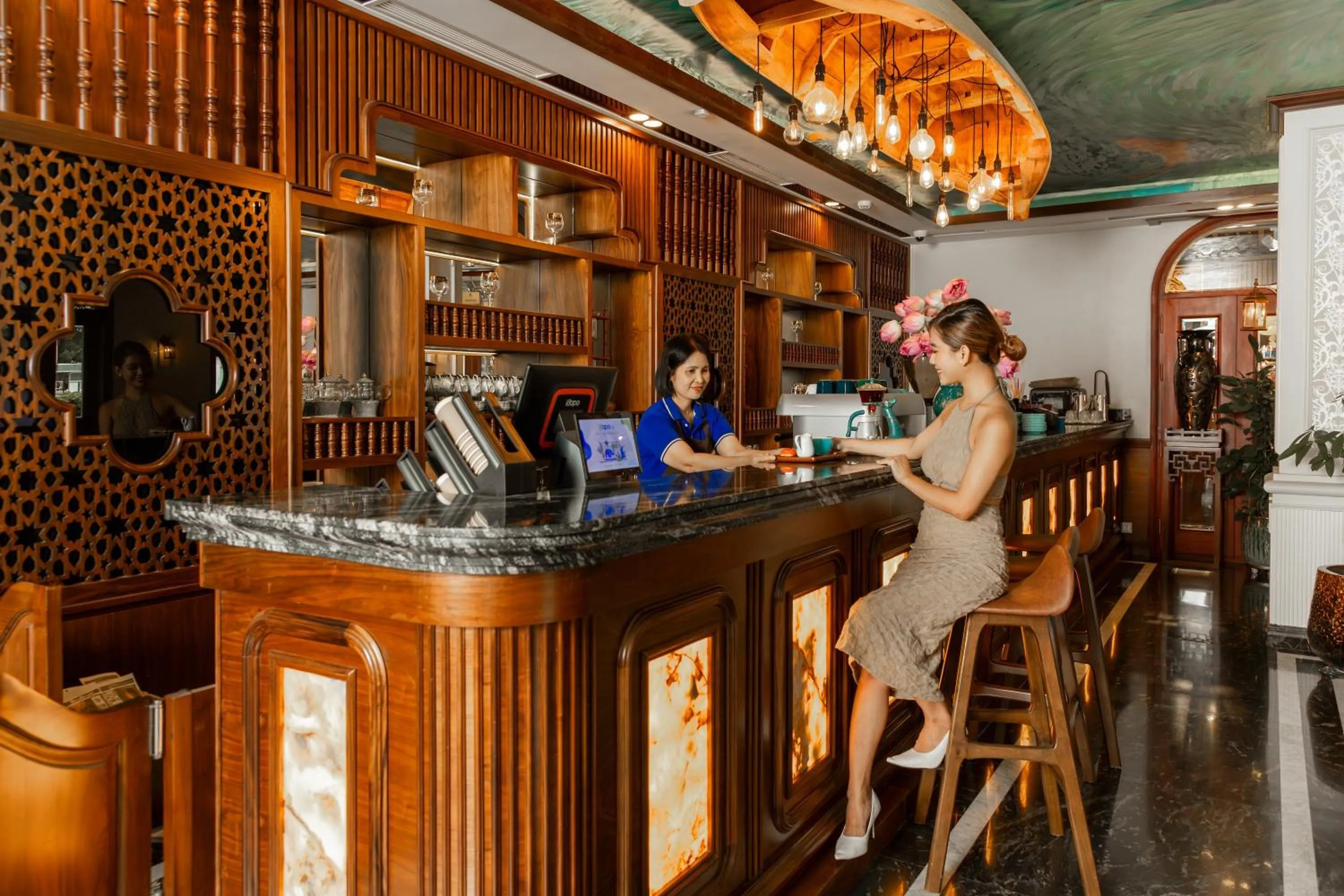 People in Grand Fleuve Boutique